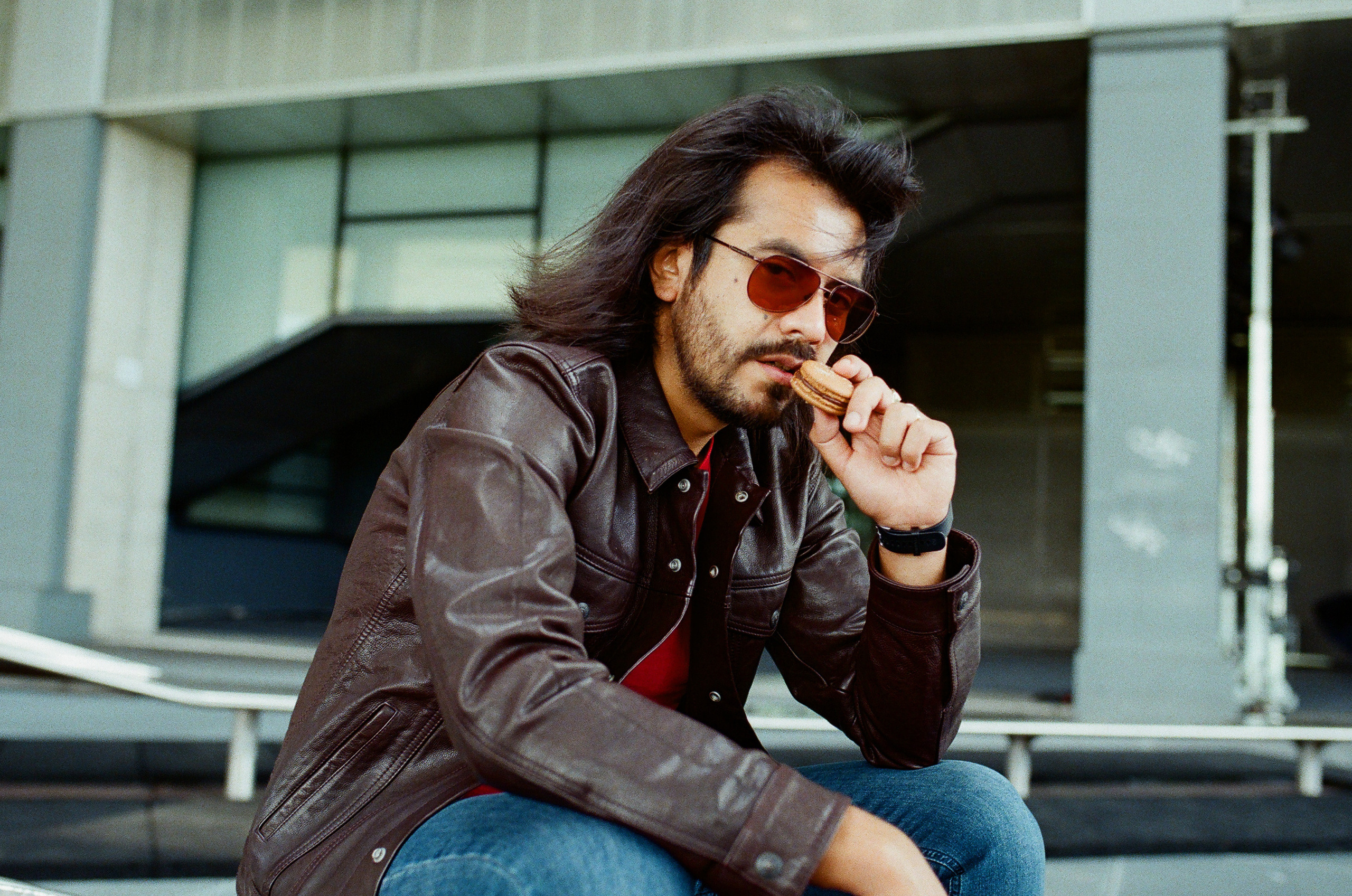 Male portrait. Film photographer in Los Angeles Anastasiya Pankova