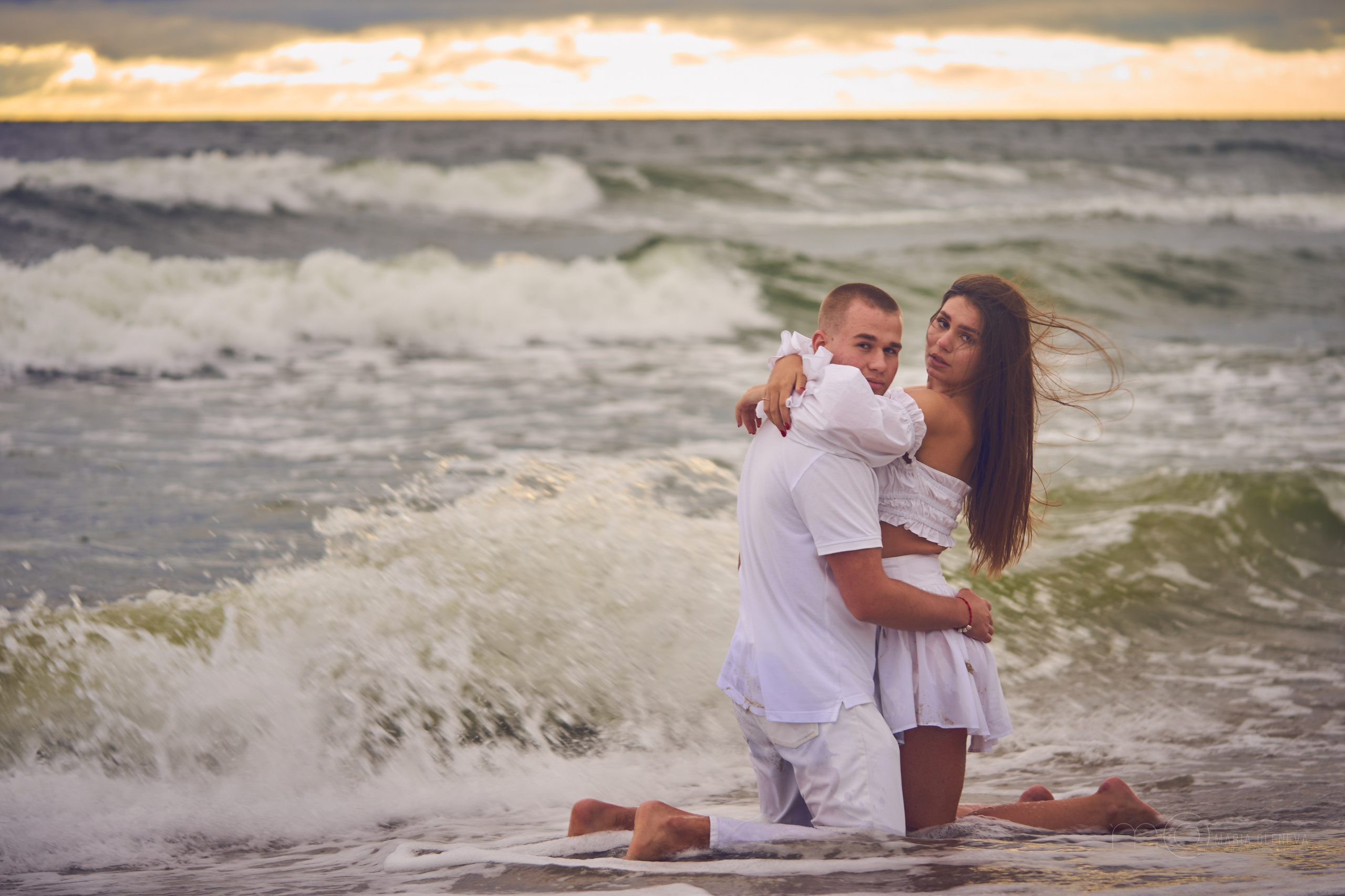 У моря. Фотограф Мария Оленева