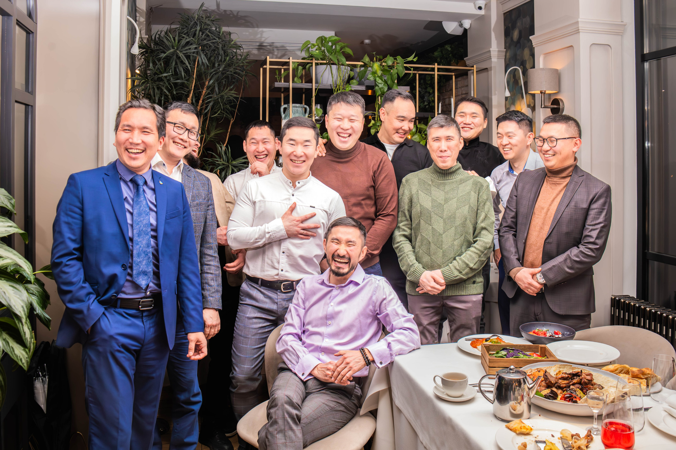 Съёмка в ресторане на День рождения для Булата. Семейный и свадебный фотограф в Москве и Домодедово Анна Авилочкина