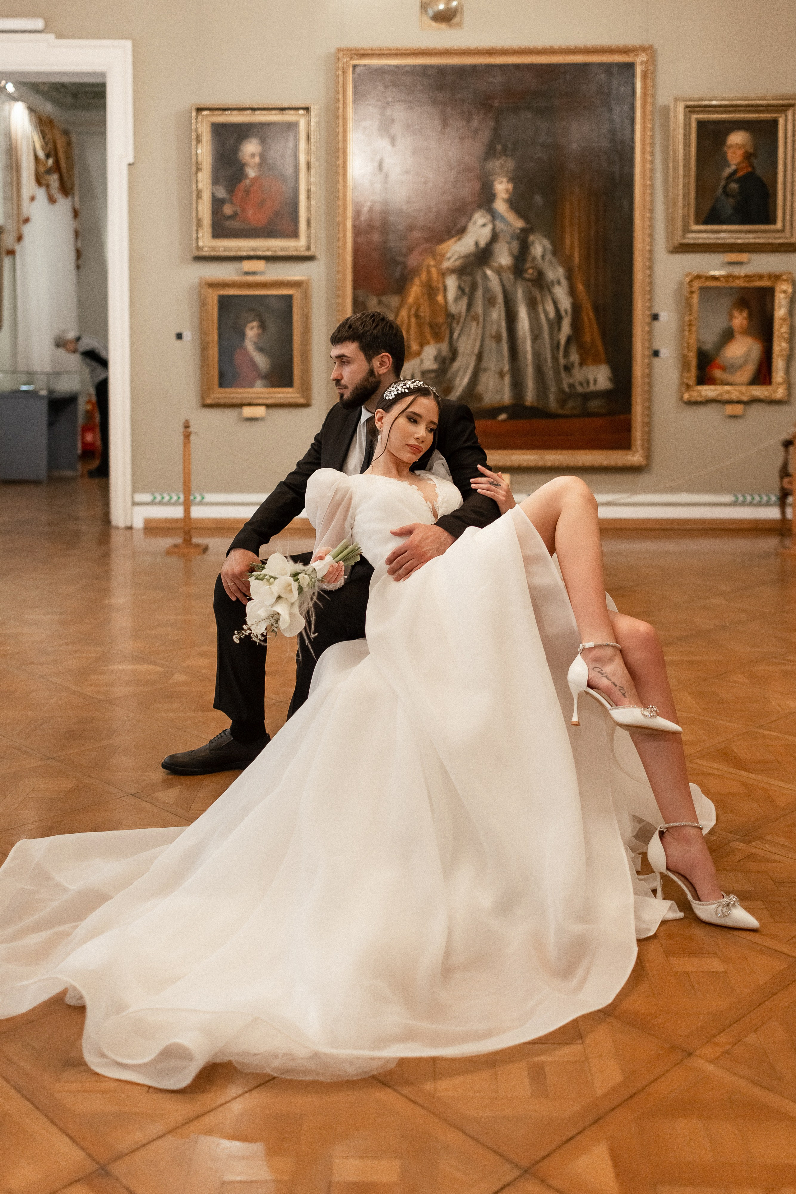 Съёмка в музее. Арина Тамочкина. Фотограф Краснодарю