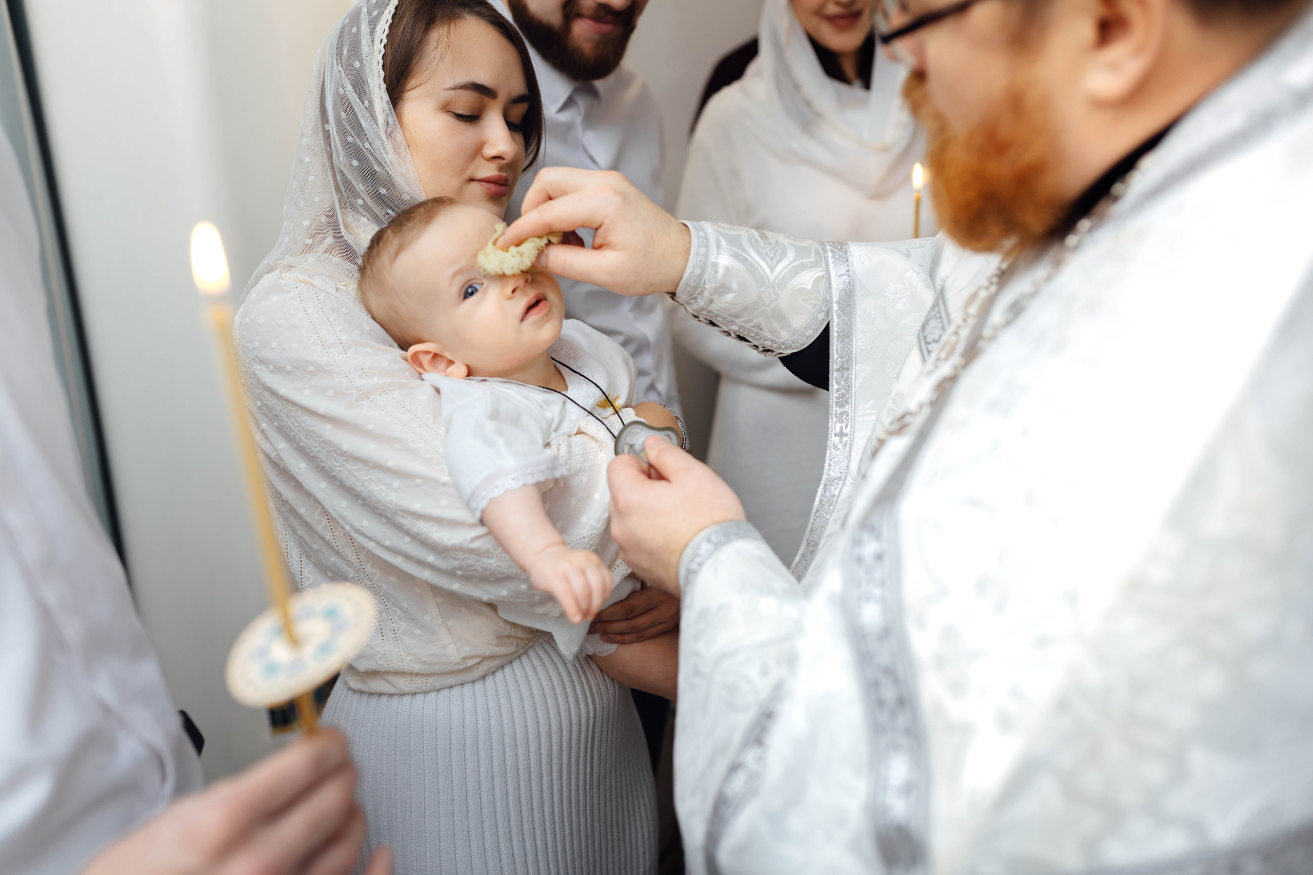 Крещение Демида, храм Святой Троицы, декабрь 2025