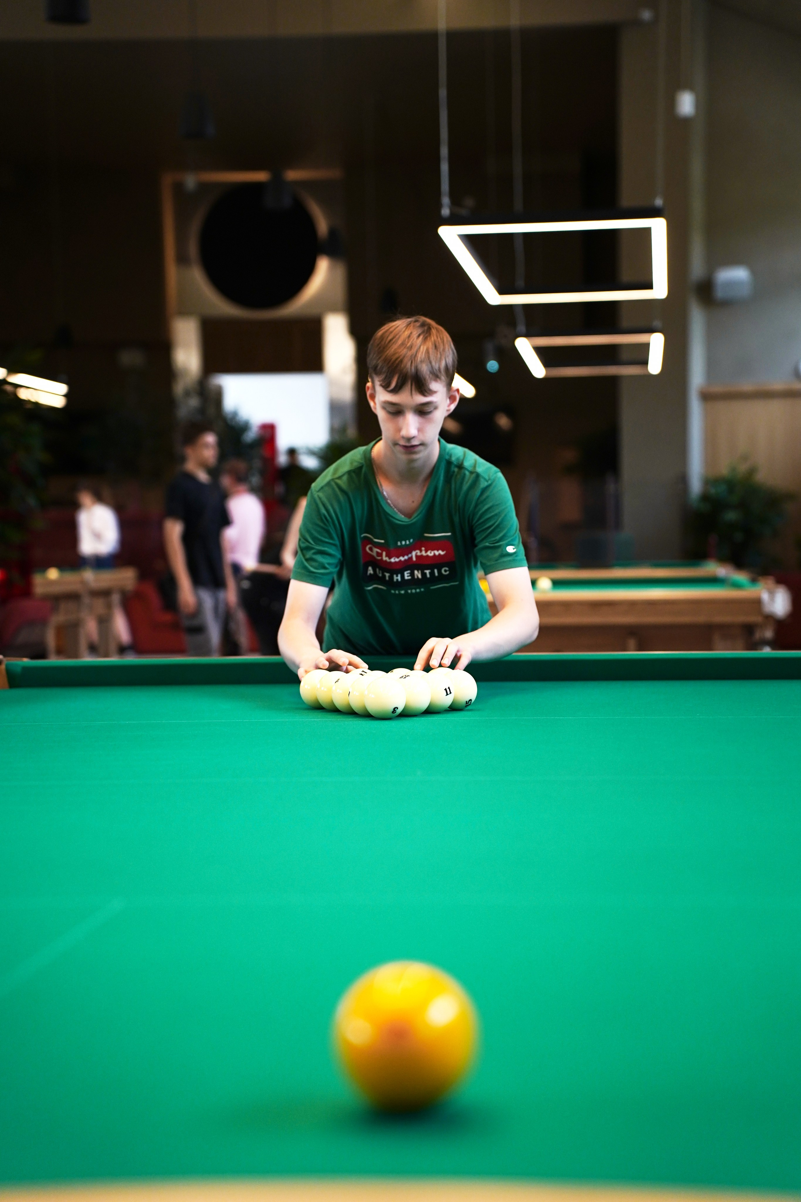 Бильярд Родина. Фотограф