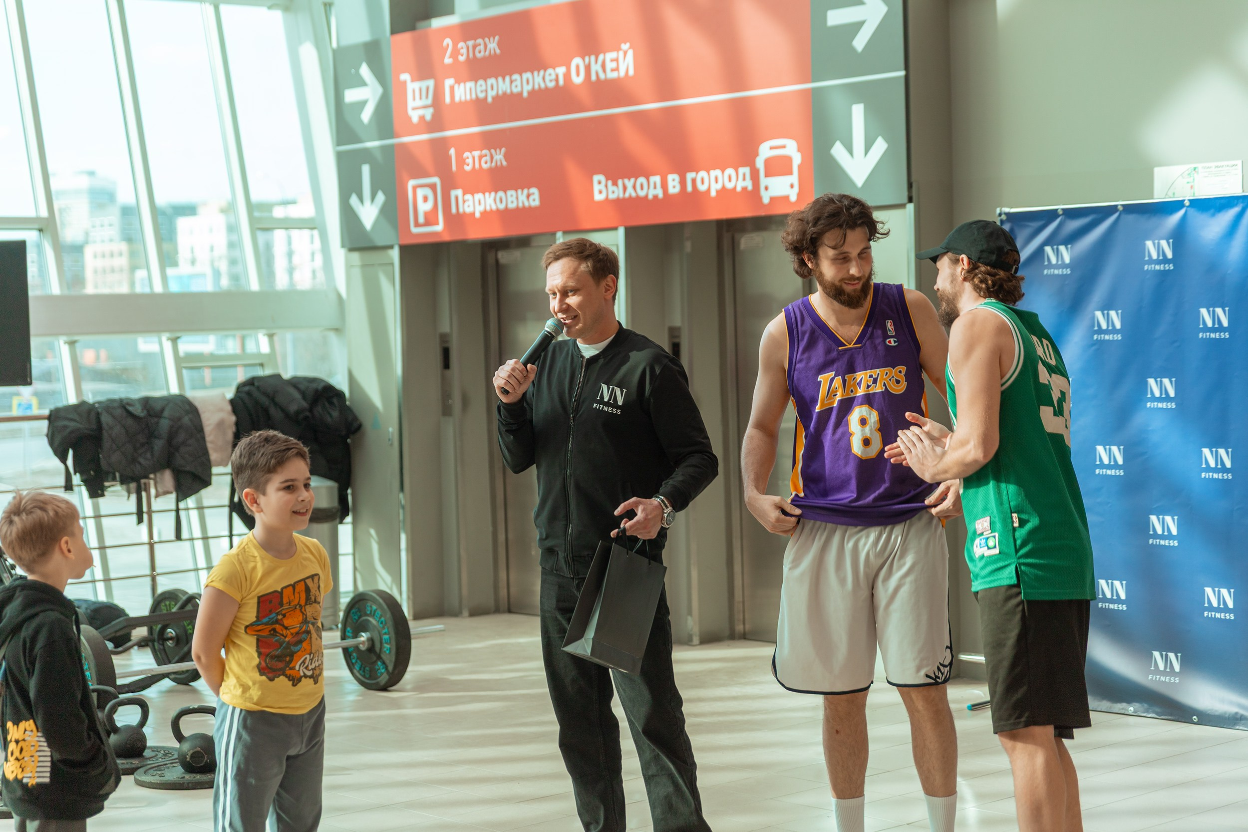 День рождения фитнес зала NN fitnes. Фотограф Тюмень