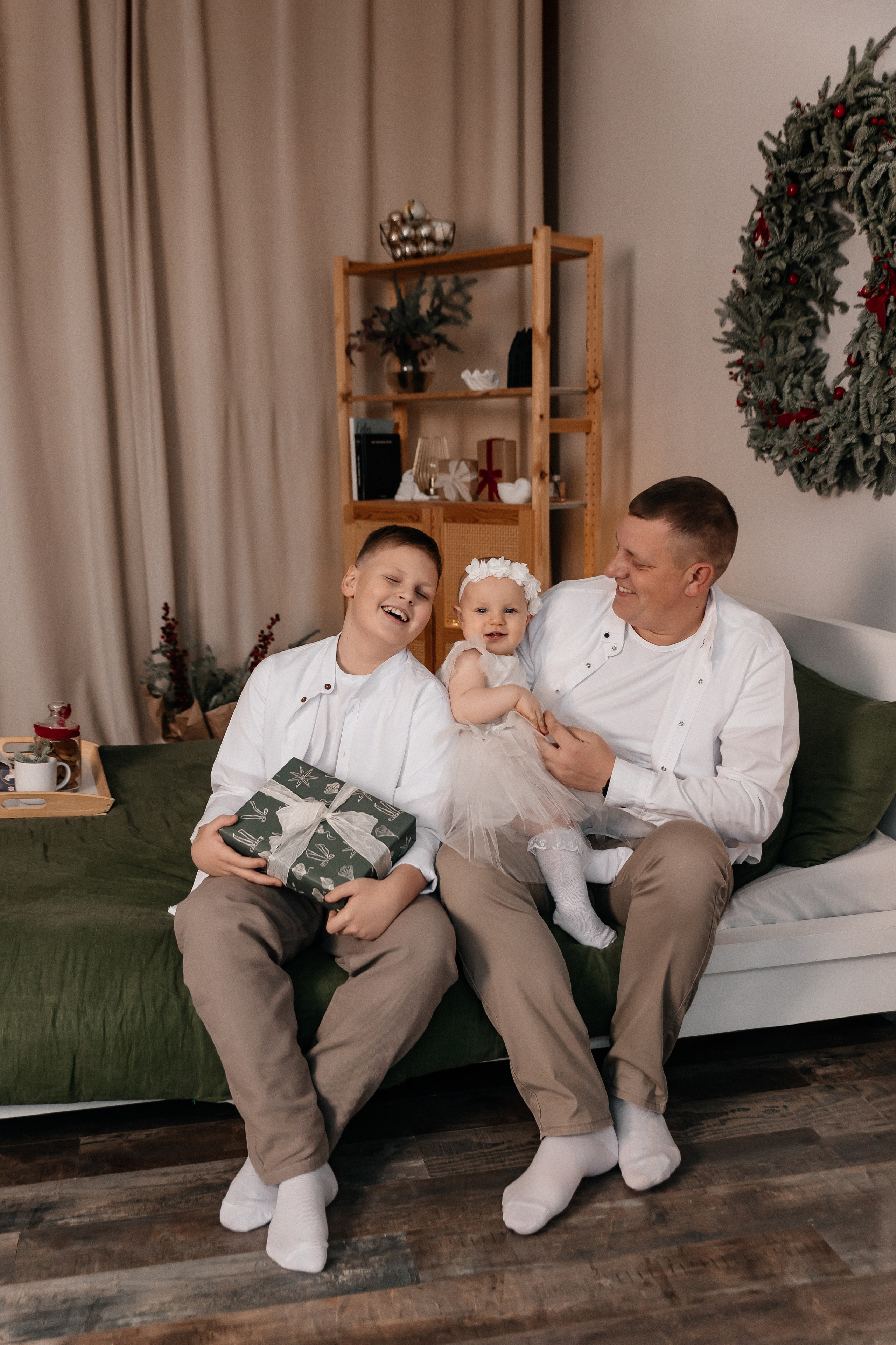 Новогодняя. Семейный фотограф Минск Усова Ольга