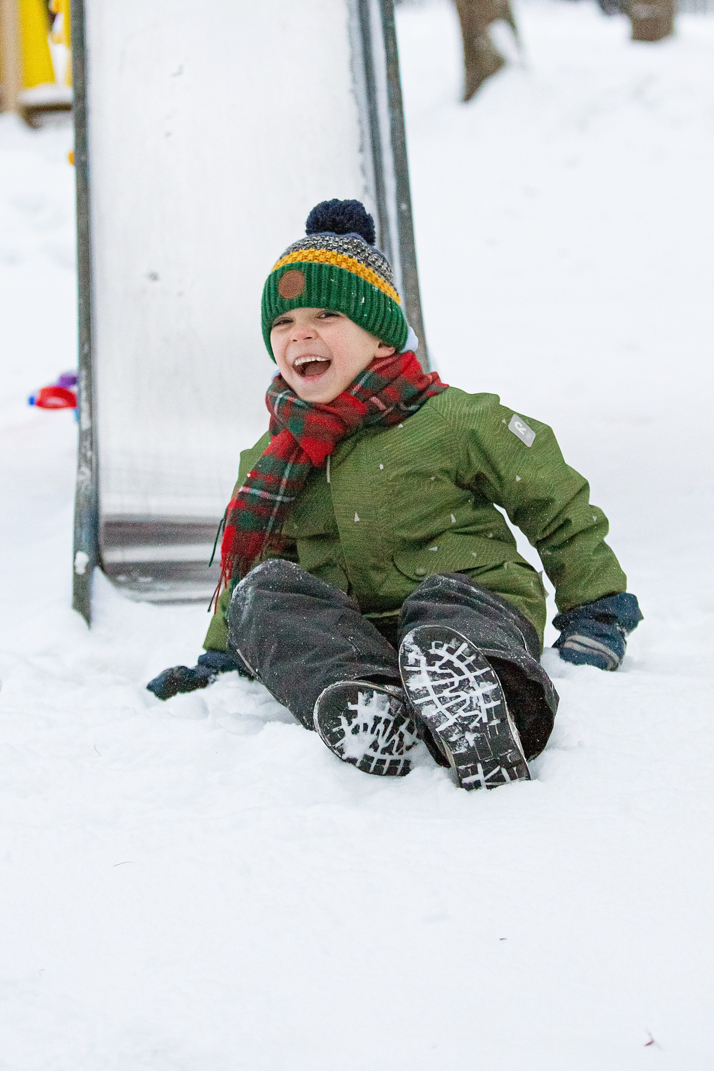 Зима в детском саду. Свадебный, семейный, детский фотограф в Санкт-Петербурге