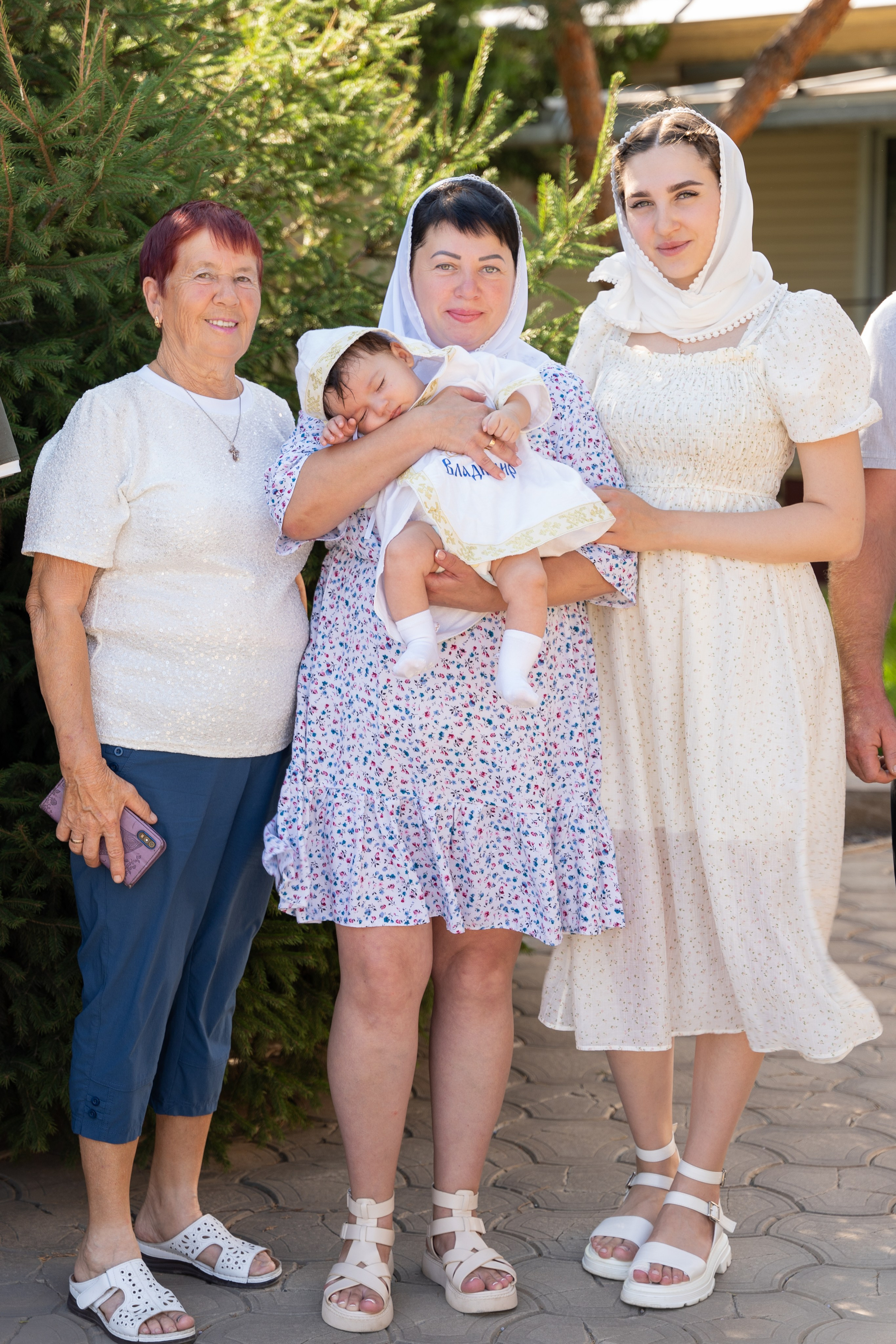 Крещение малыша Владимира: начало духовного пути. Фотограф |Ленинск, Волжский, Волгоград| Наталья Савилова