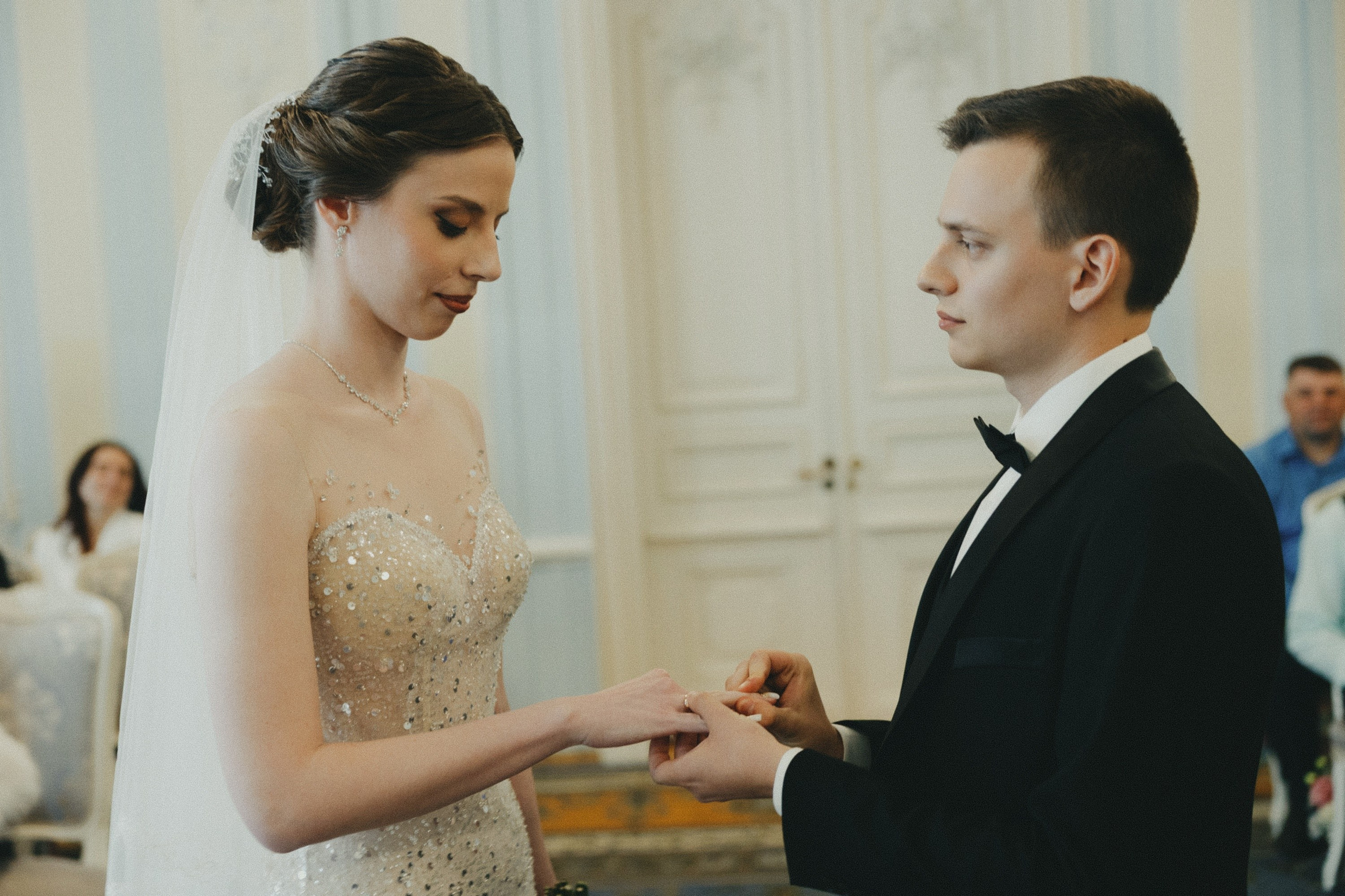 Алена и Денис — обработка в стиле ретро пленка. Свадебный фотограф в Санкт-Петербурге Рябикин Александр , занимаюсь св