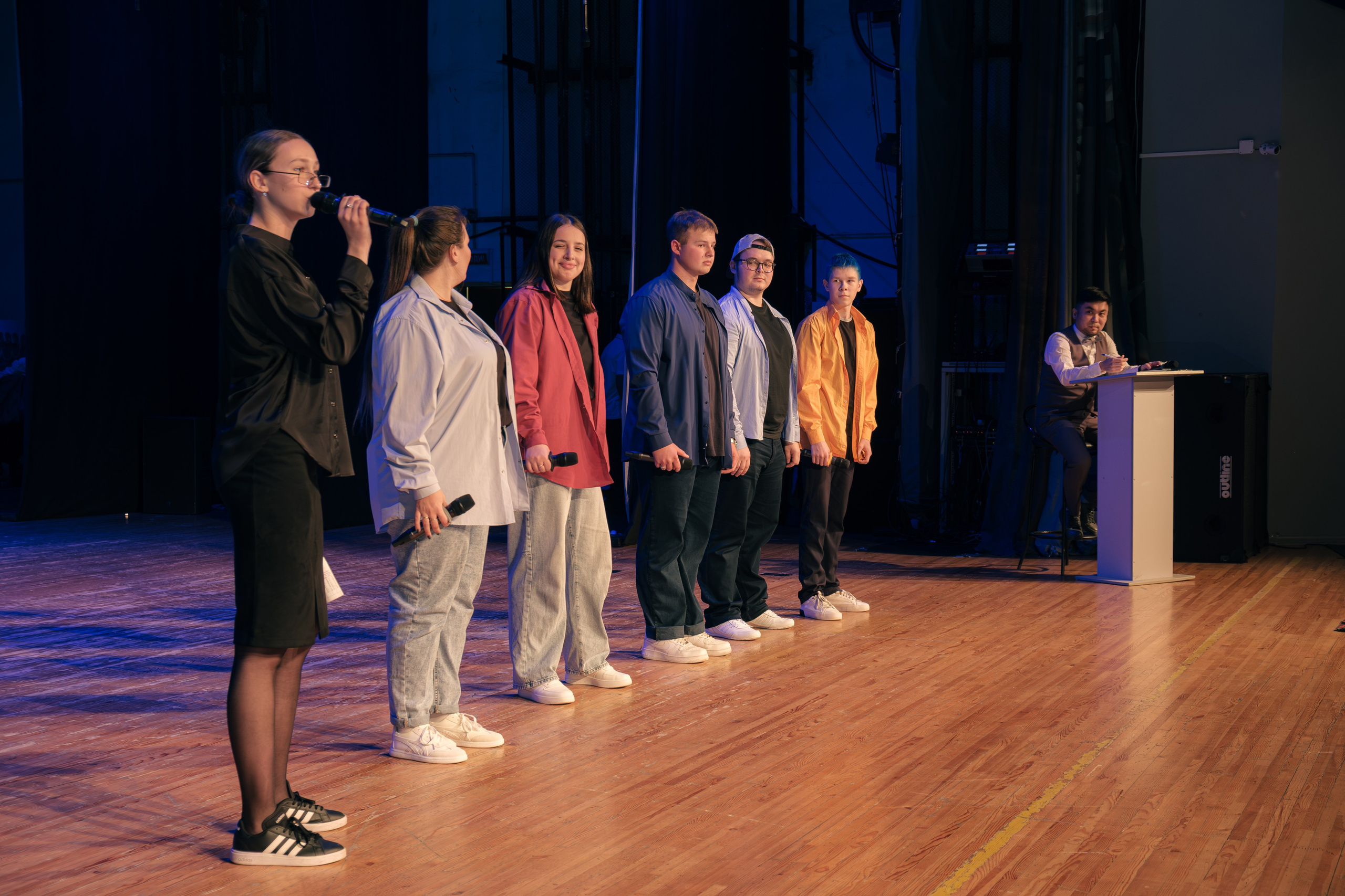 Осенний кубок КВН лиги «Зелёная». Междуреченск. Фотограф — Никита Максимов