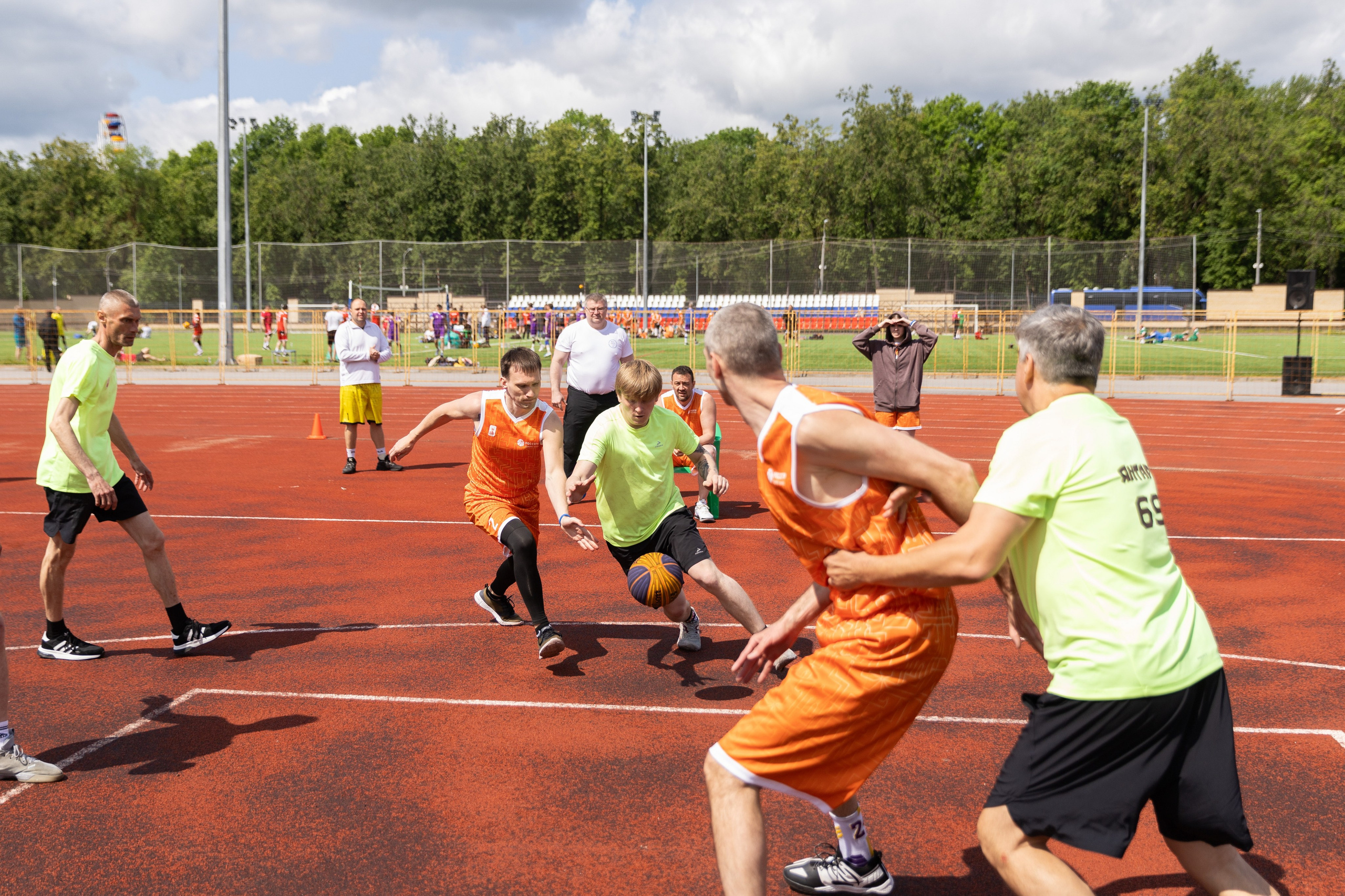 Летняя спартакиада «Росссети». Снимаю съемки