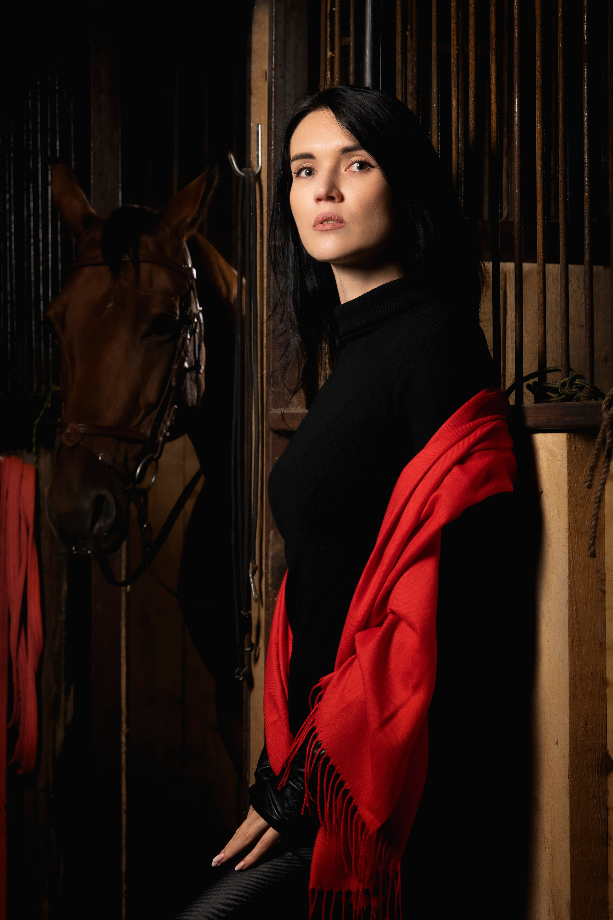 Татьяна, фотосессия с лошадьми в Туле. Фотограф в Туле — Борисов Николай