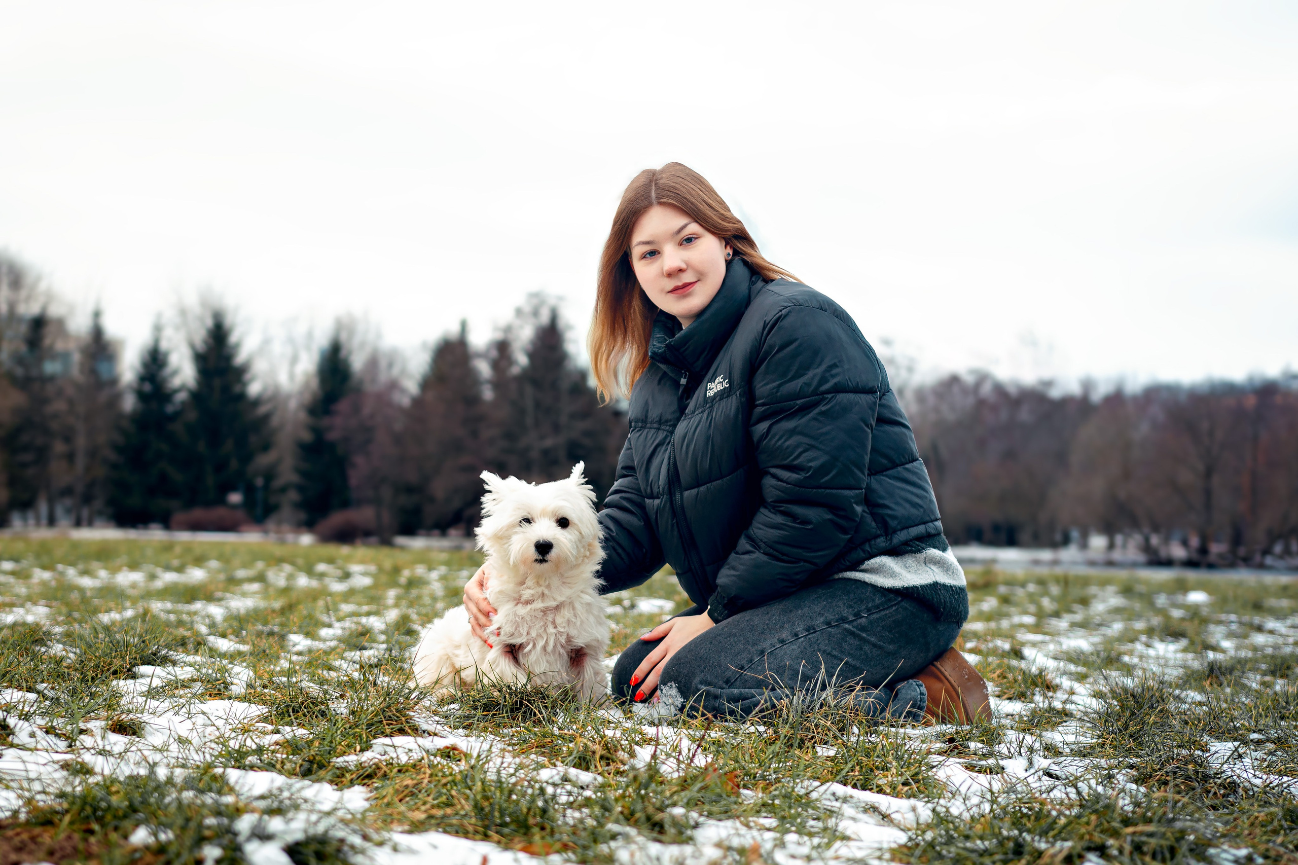 Фотосессия с щенком Минск