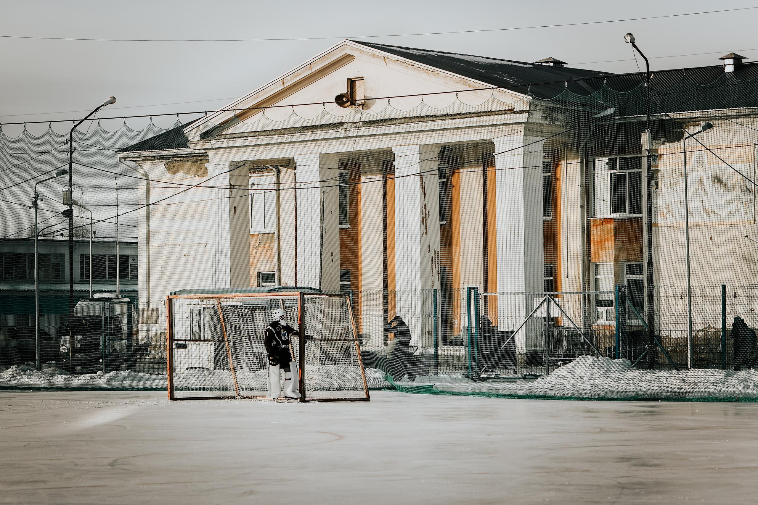 Хоккей с мячом, г. Карпинск. Александра, репортажный и событийный фотограф