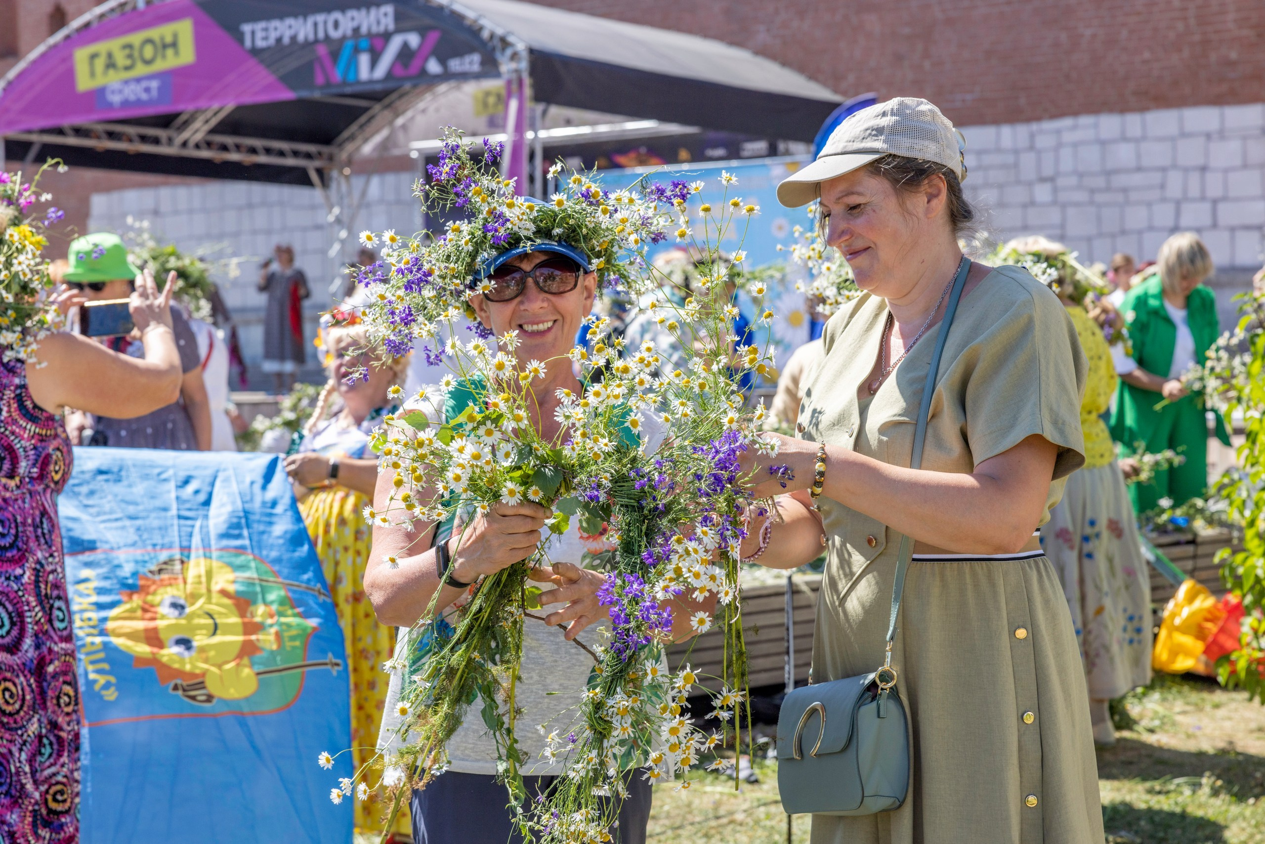 Фестиваль «Ромашковый хоровод». Северная ходьба. Фотограф в Туле Крупский АнДРей. Фотостудия «КАДР71» в Туле