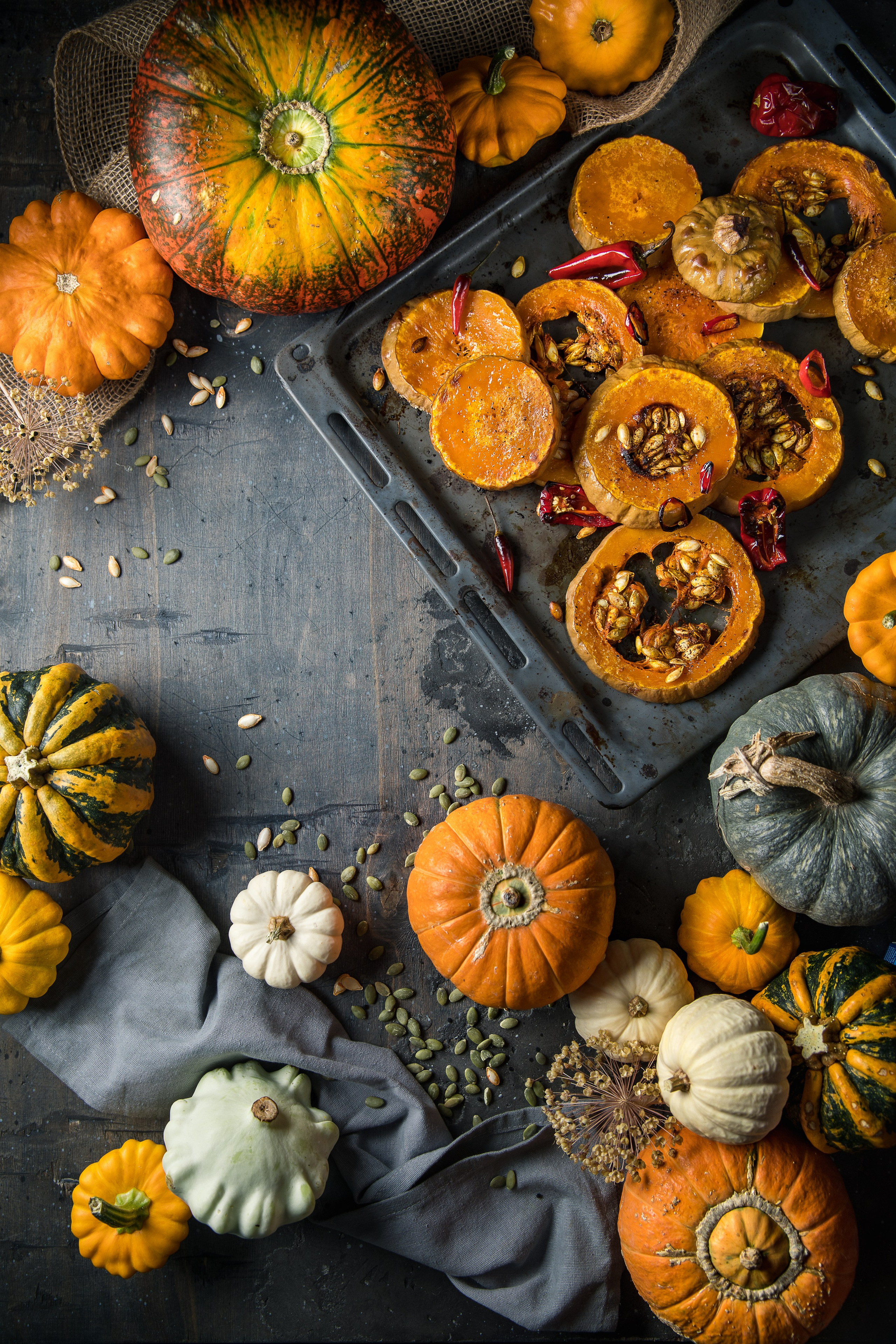 Pumpkins stillife & Halloween. Foodie Stories (гастрономические истории) рекламная фуд-фотосъёмка, Москва