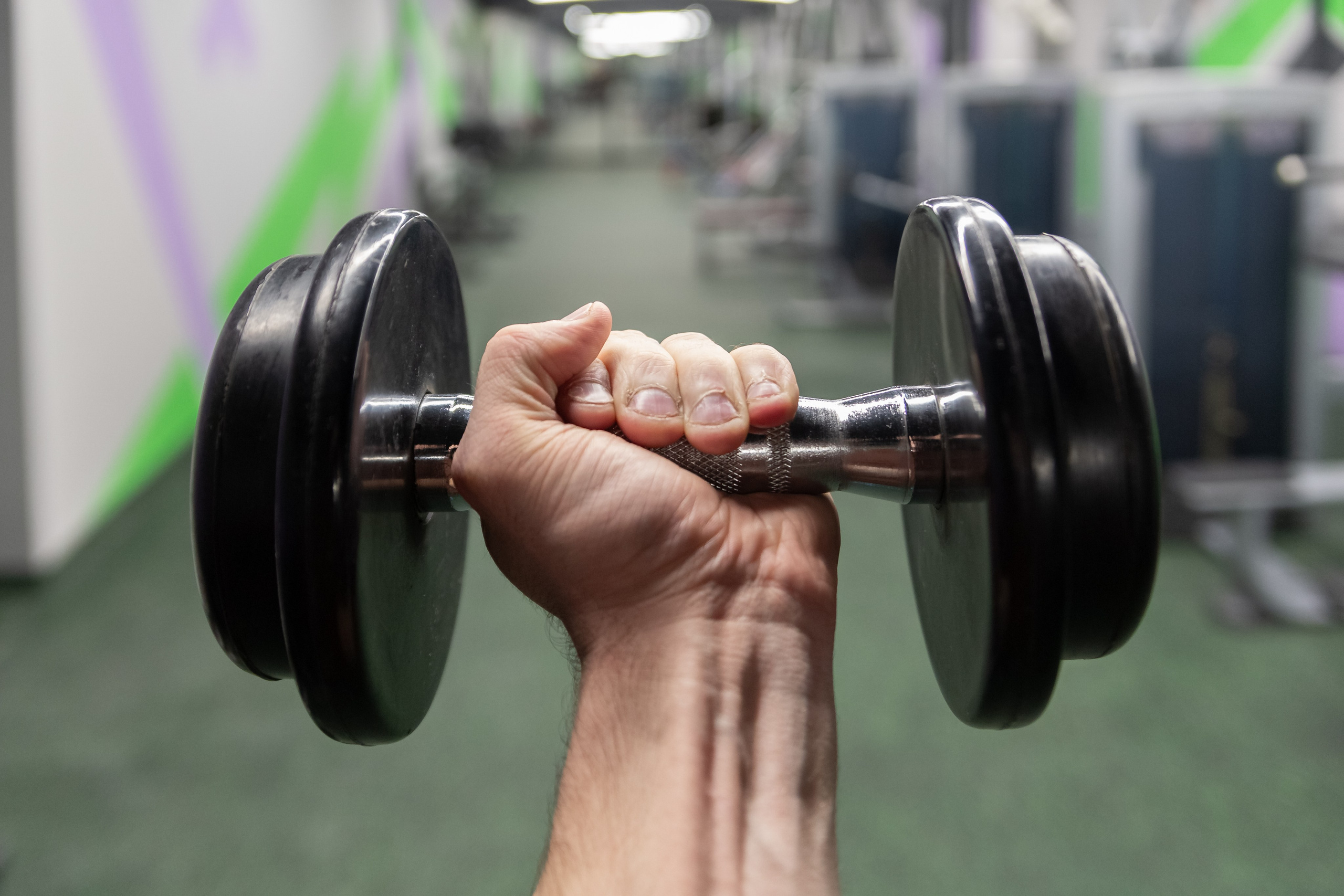Тренажёрный зал X-fit. Фотограф Шагалов Михаил