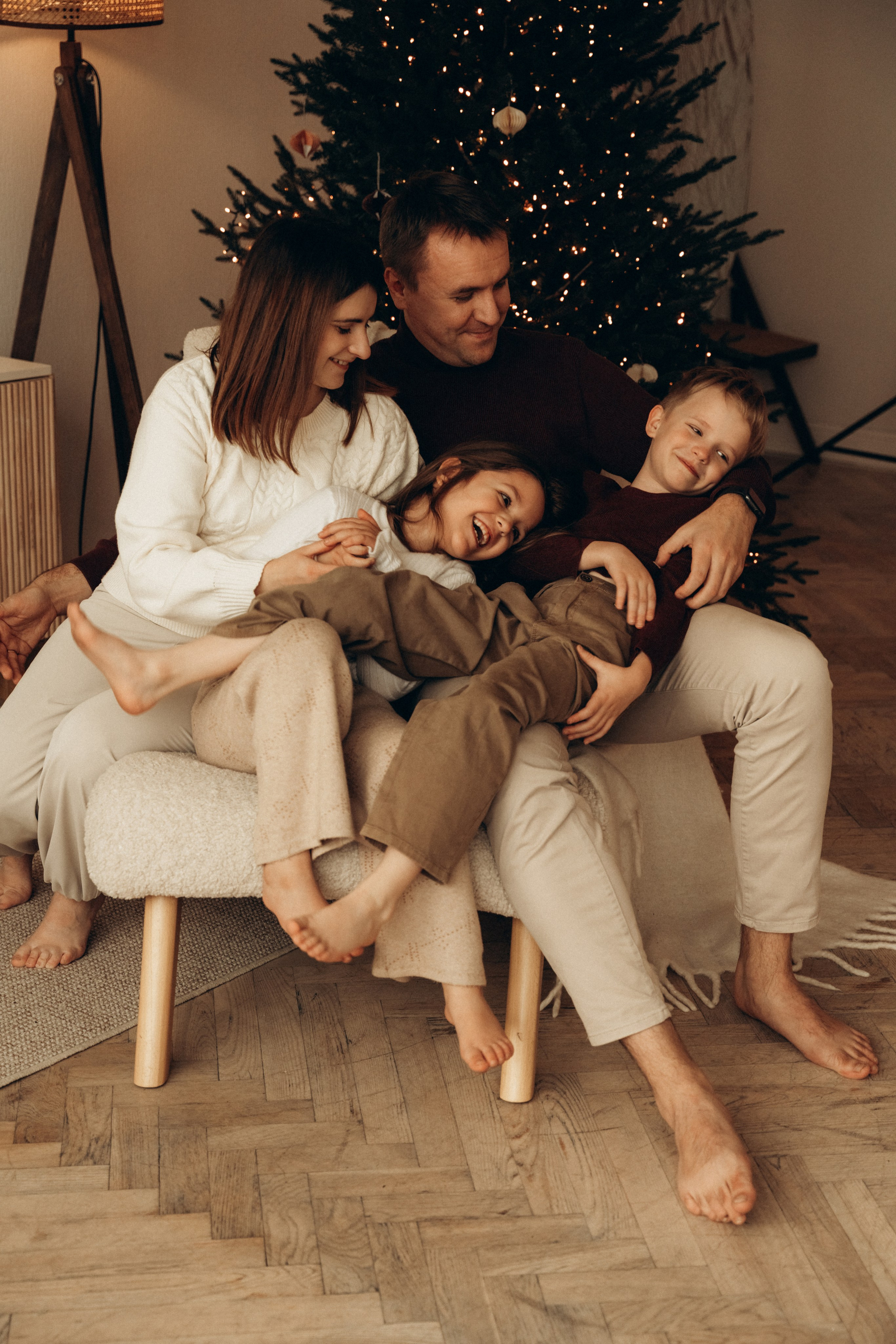 Маша, Дима, Верочка и Артёмка. Фотограф Мария Миллс | Минск