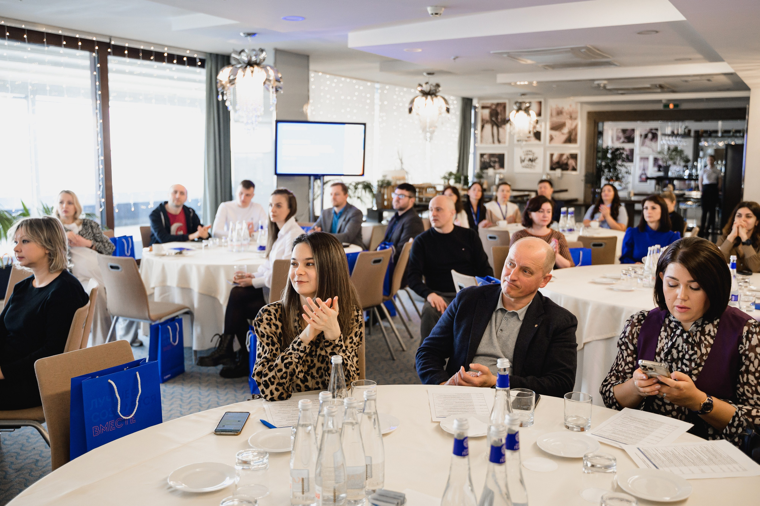 Газпромбанк. Бизнес завтрак. Свадебный фотограф в Новосибирске Алена Цизман