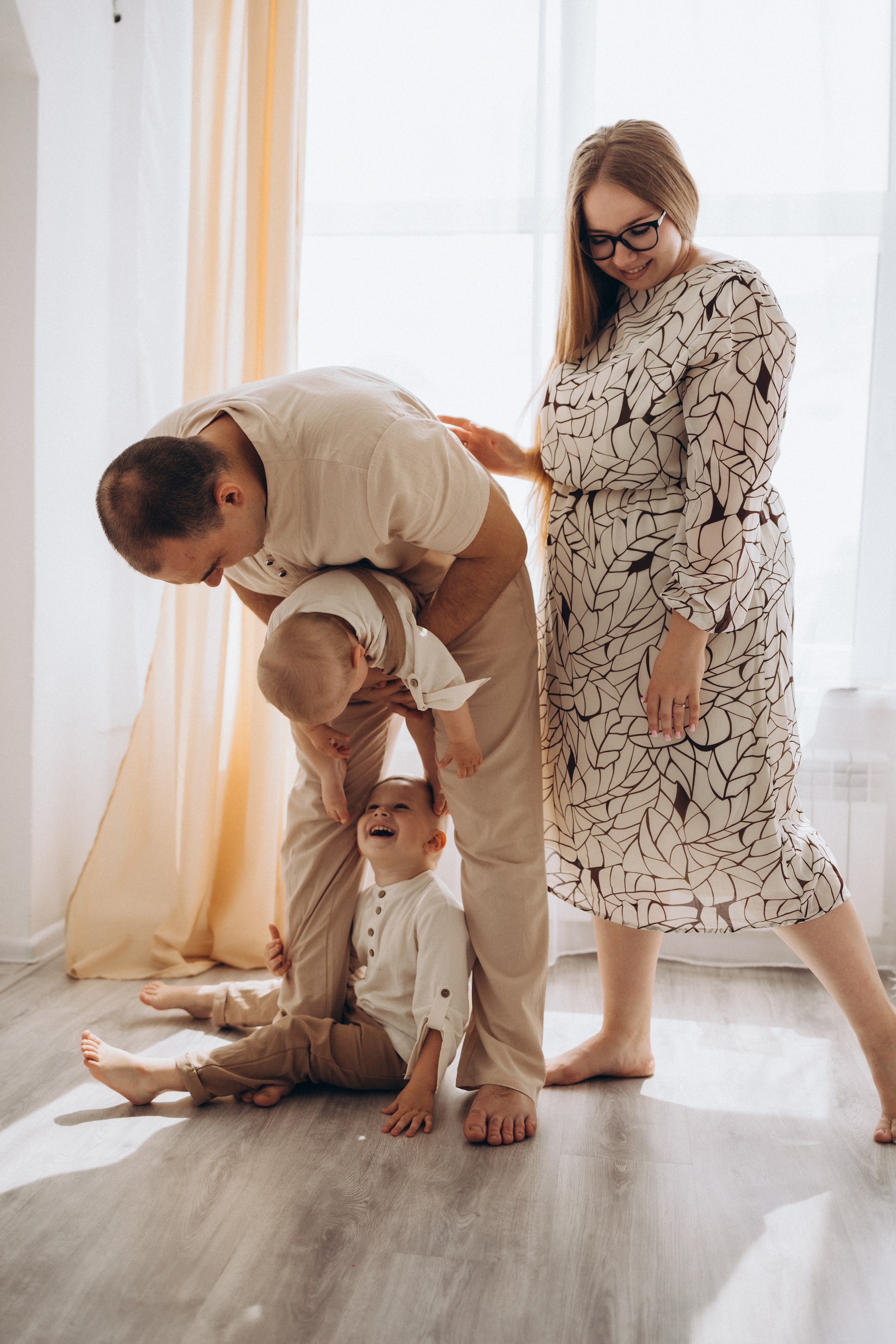 Никита, Любовь, Тимофей, Михаил. Фотограф Нижний Новгород