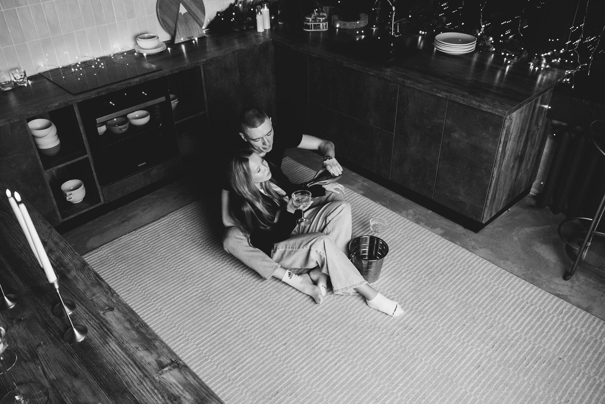 Новогодняя съёмка для Виктории и Вадима. Свадебный и семейный фотограф г. Ярославль Савинская Анастасия