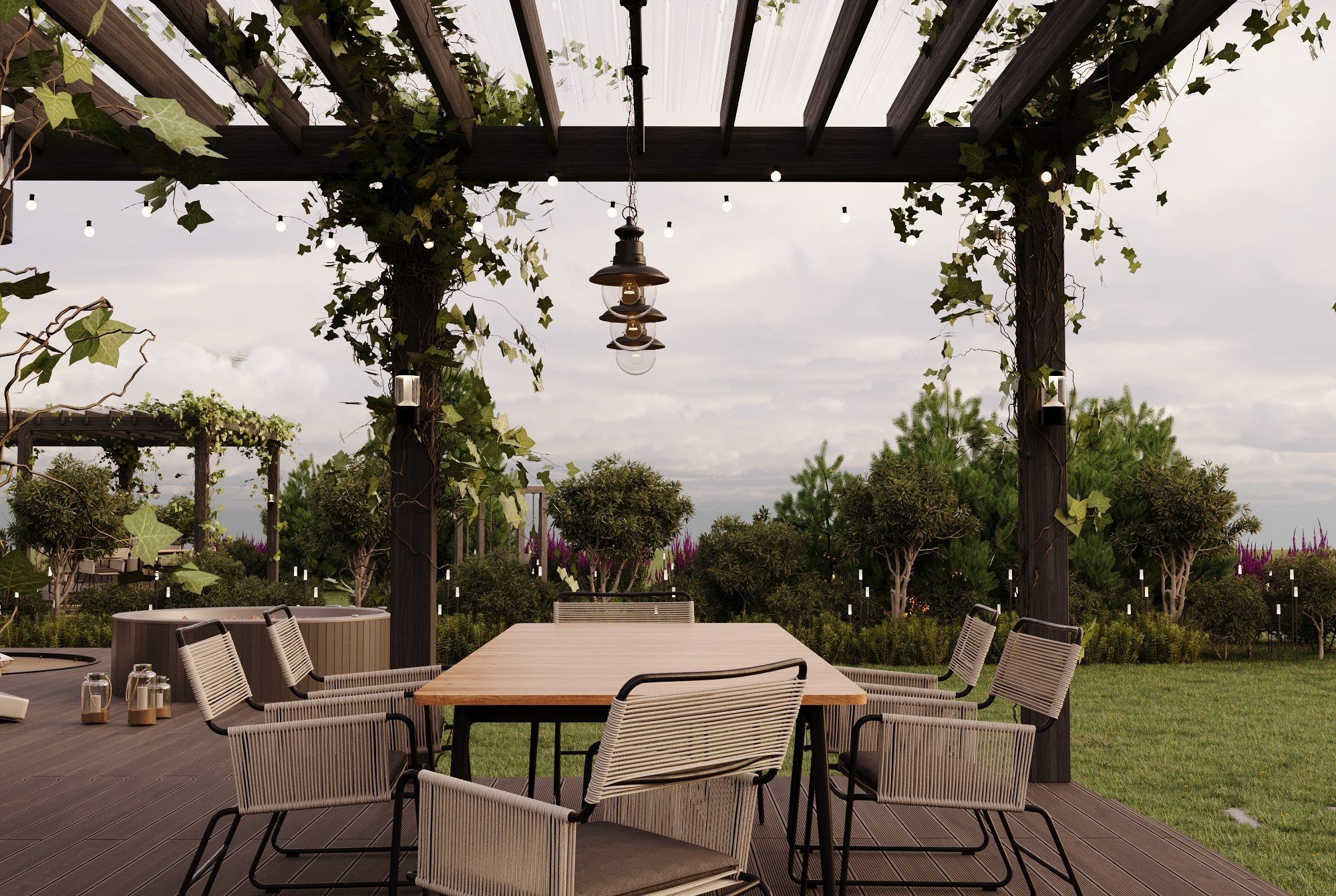 Эскизный проект двух А-фрейм домов, г. Тюмень. Дизайн интерьера и экстерьера в Санкт-Петербурге Яна Емельянова