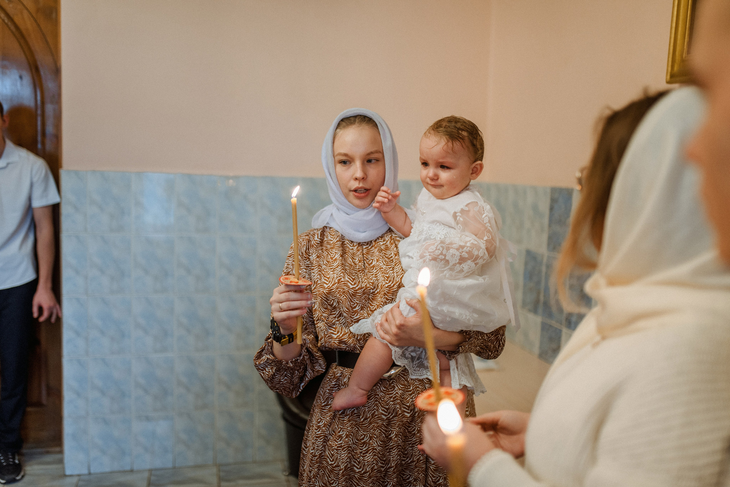 Крещение Евы. Семейный документальный фотограф в Волгограде Мариэта Додина