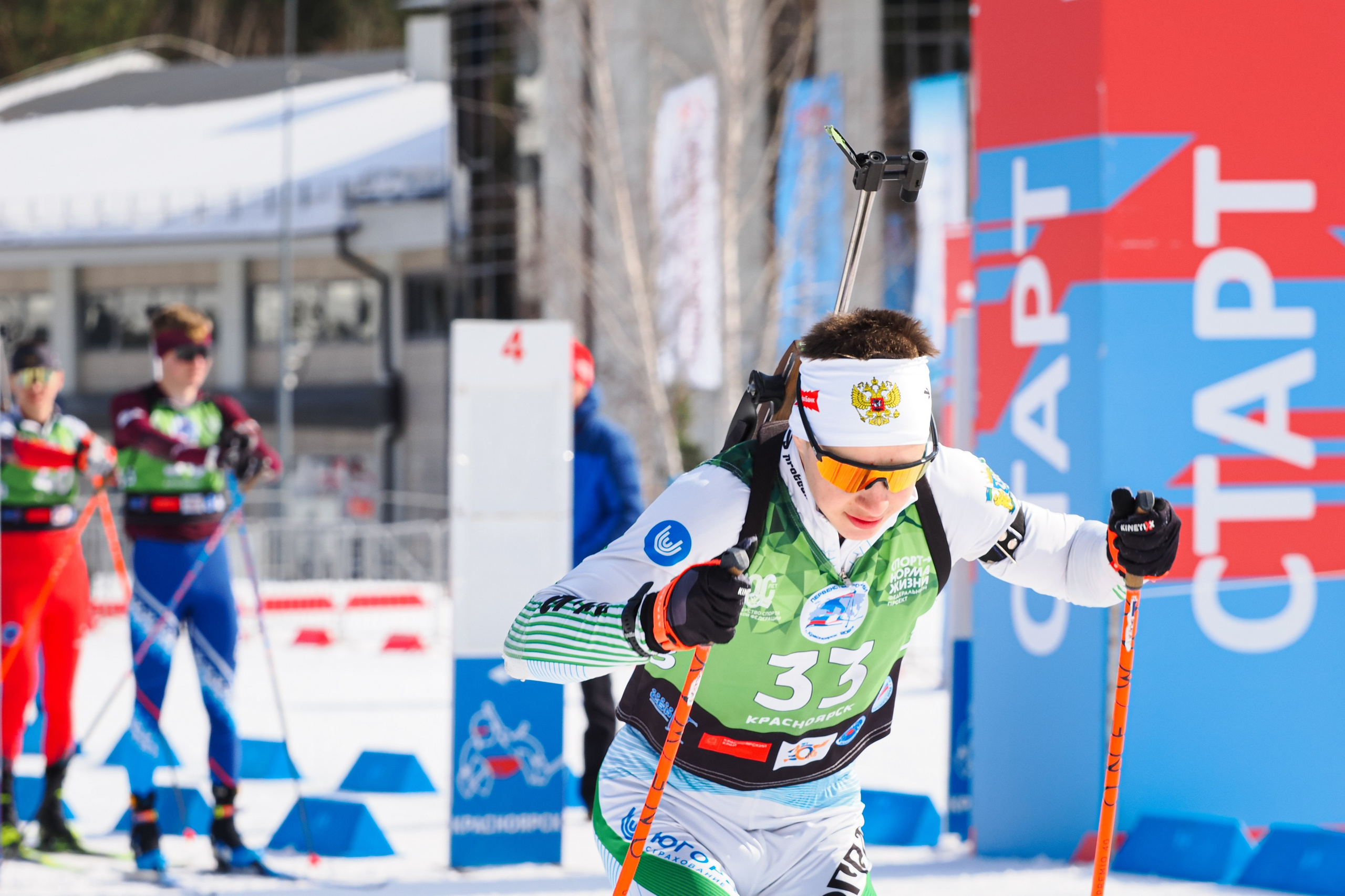 Биатлон / Первенство России. Репортажный фотограф Алексей Козьмин