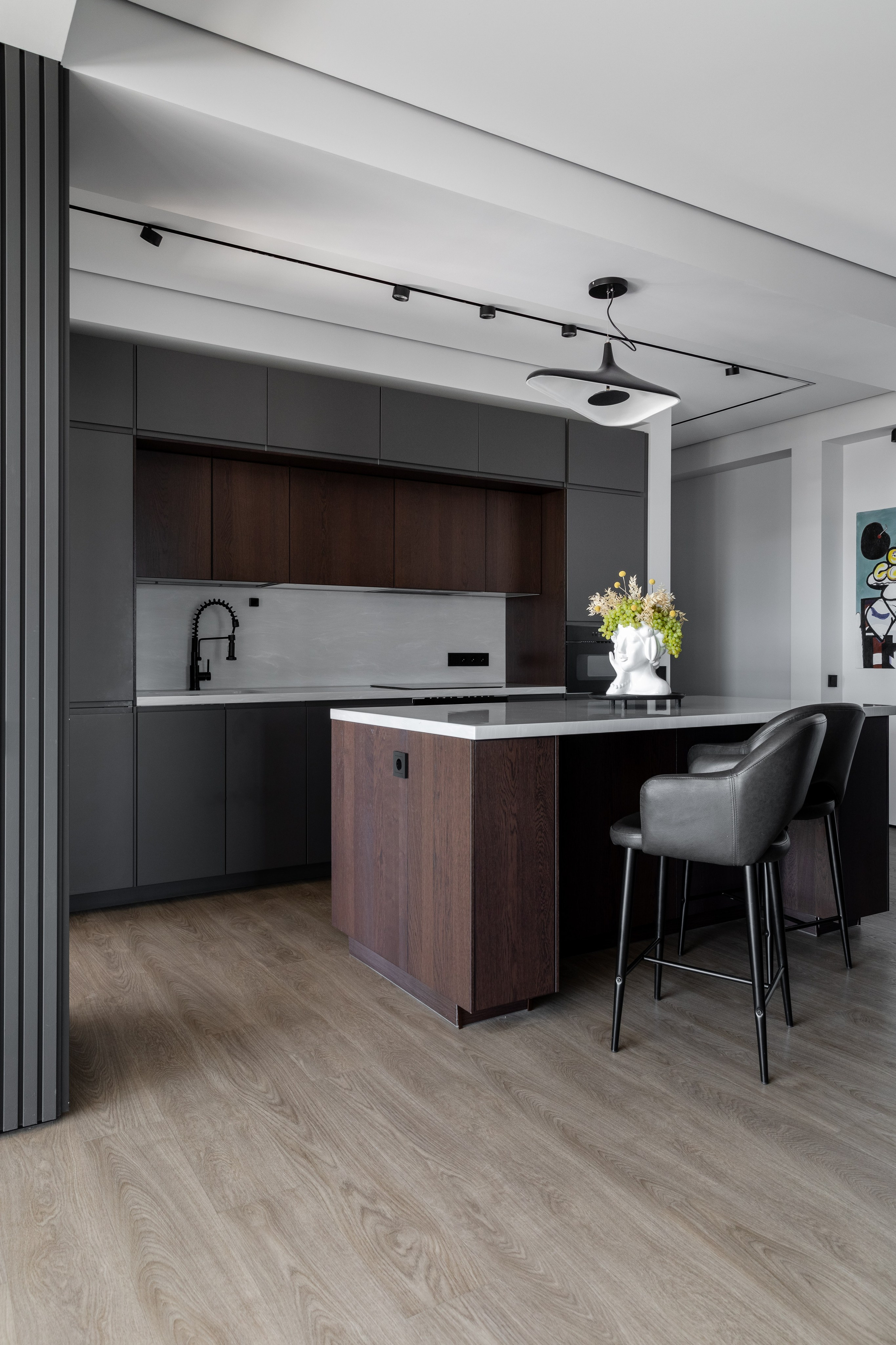 Интерьерная фотосъемка квартиры в ЖК «Беларусь», дизайн проект @regina_gard_. Интерьерный фотограф Москва