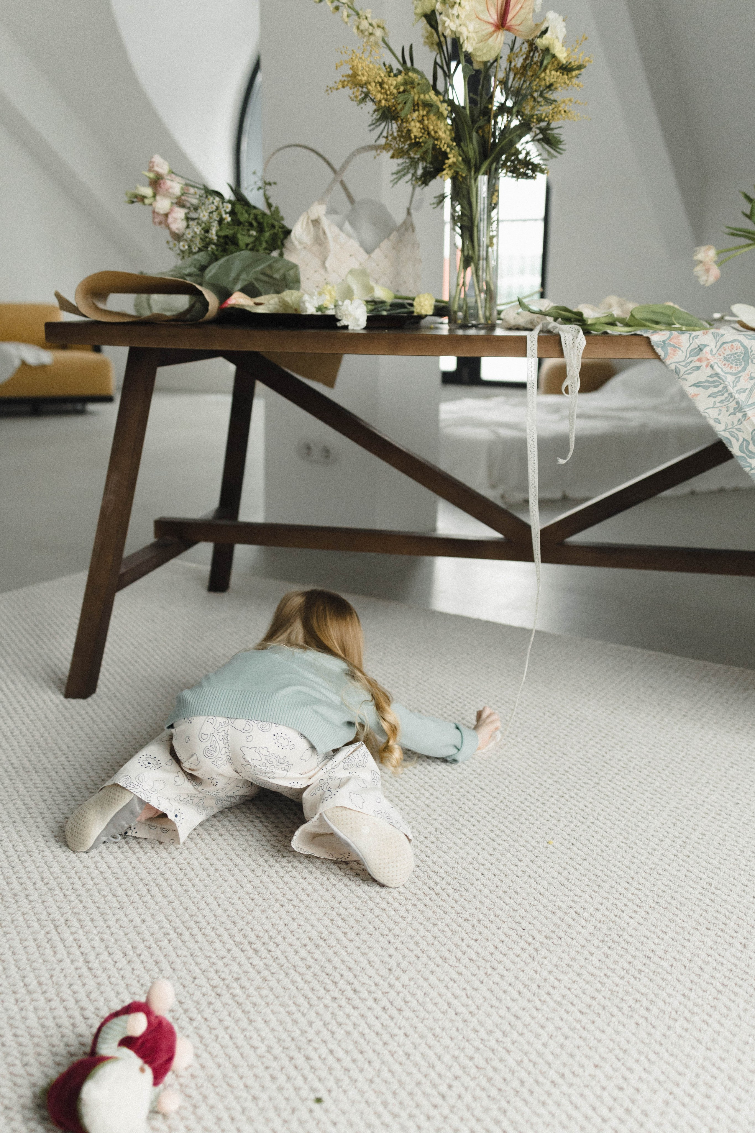 Утро с мамой. Фотография о важном