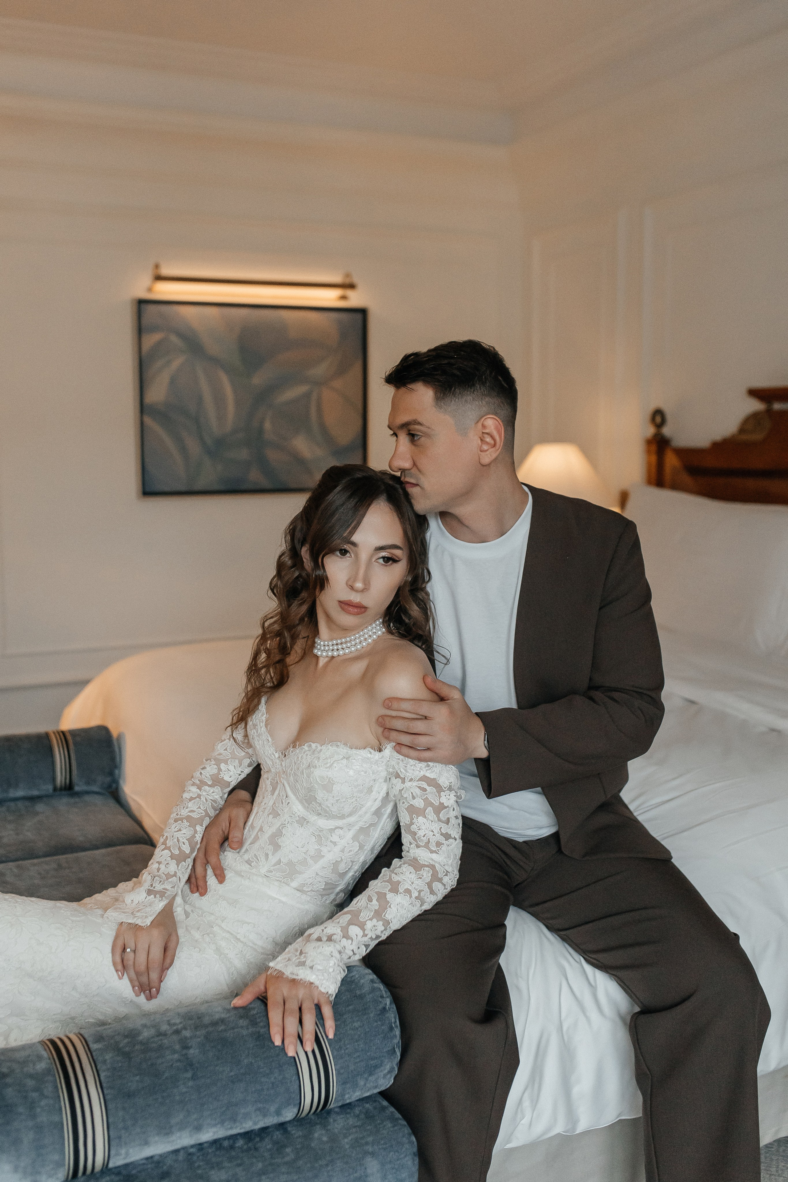 Утро жениха и невесты в отеле The Carlton, Moscow  