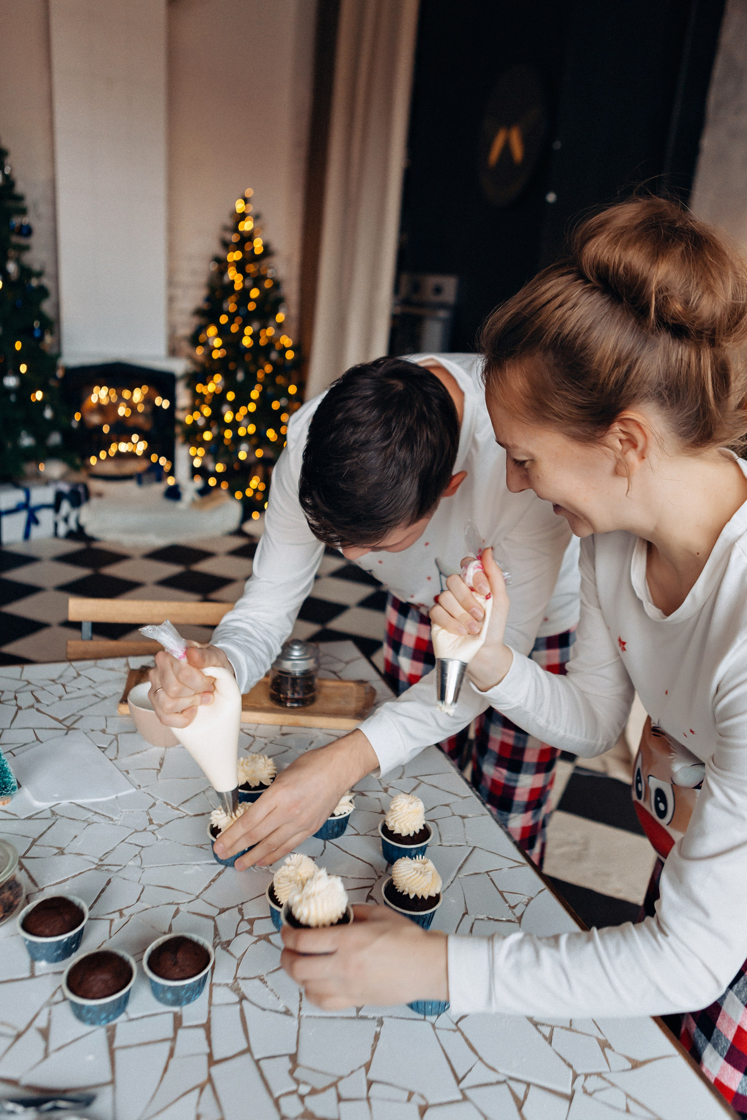 Новогодние капкейки. Фотограф Виктория Темирова Екатеринбург