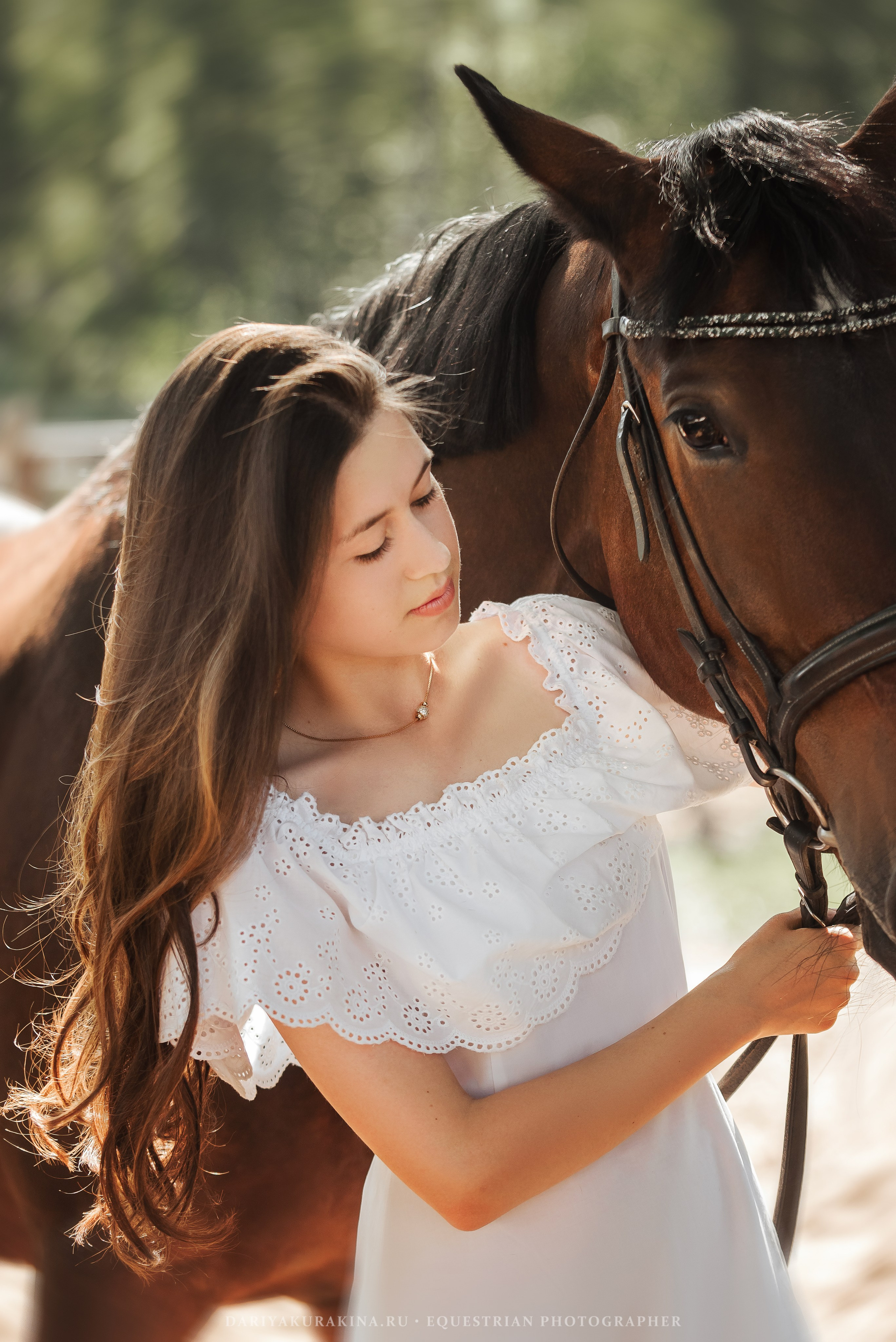 Полина и Заправа. Конный фотограф Куракина Дарья • Фотосессии с лошадьми