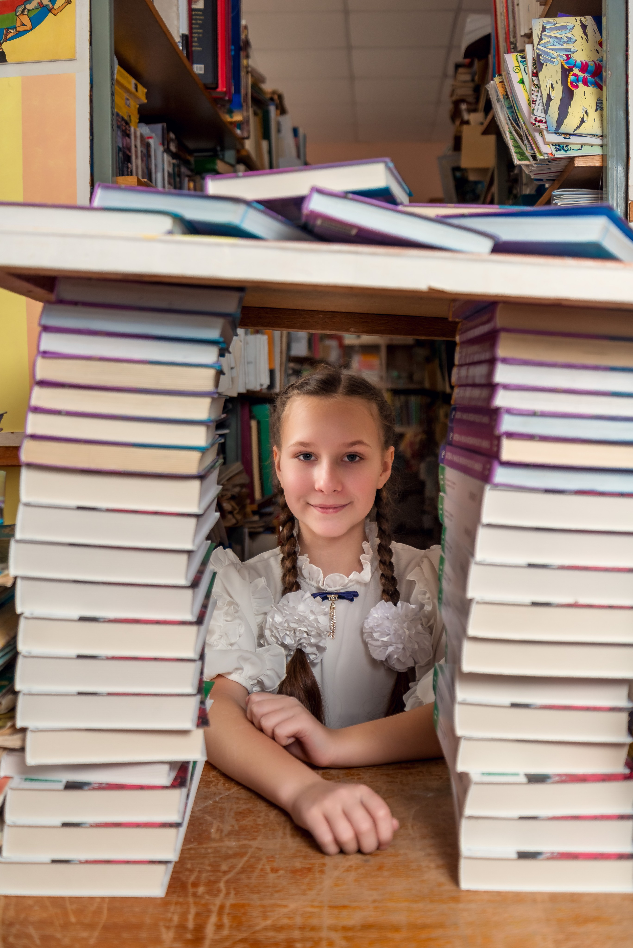 В Библиотеке. Женский фотограф Крещение Венчание Москва Брянск