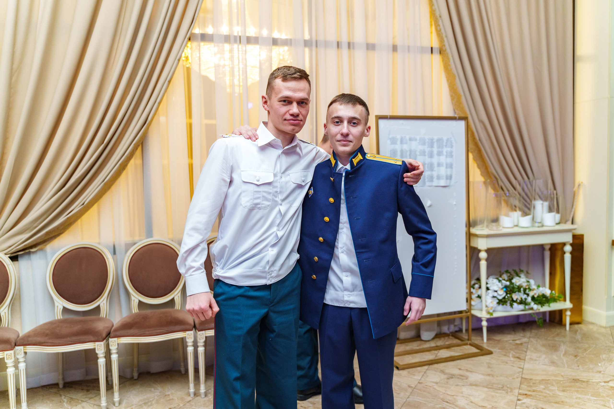 Фотосъемка выпуска военной академии и вручение дипломов