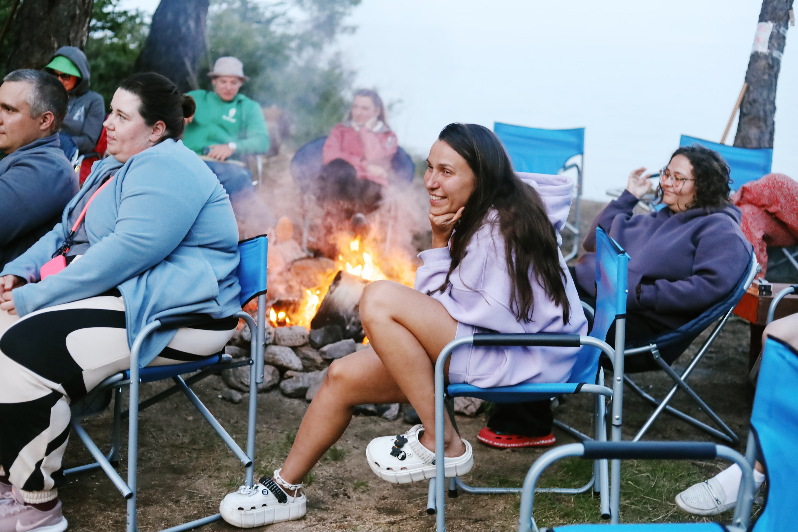 Лето 2024 / палатки. 1642 — первый лагерь для взрослых на Байкале