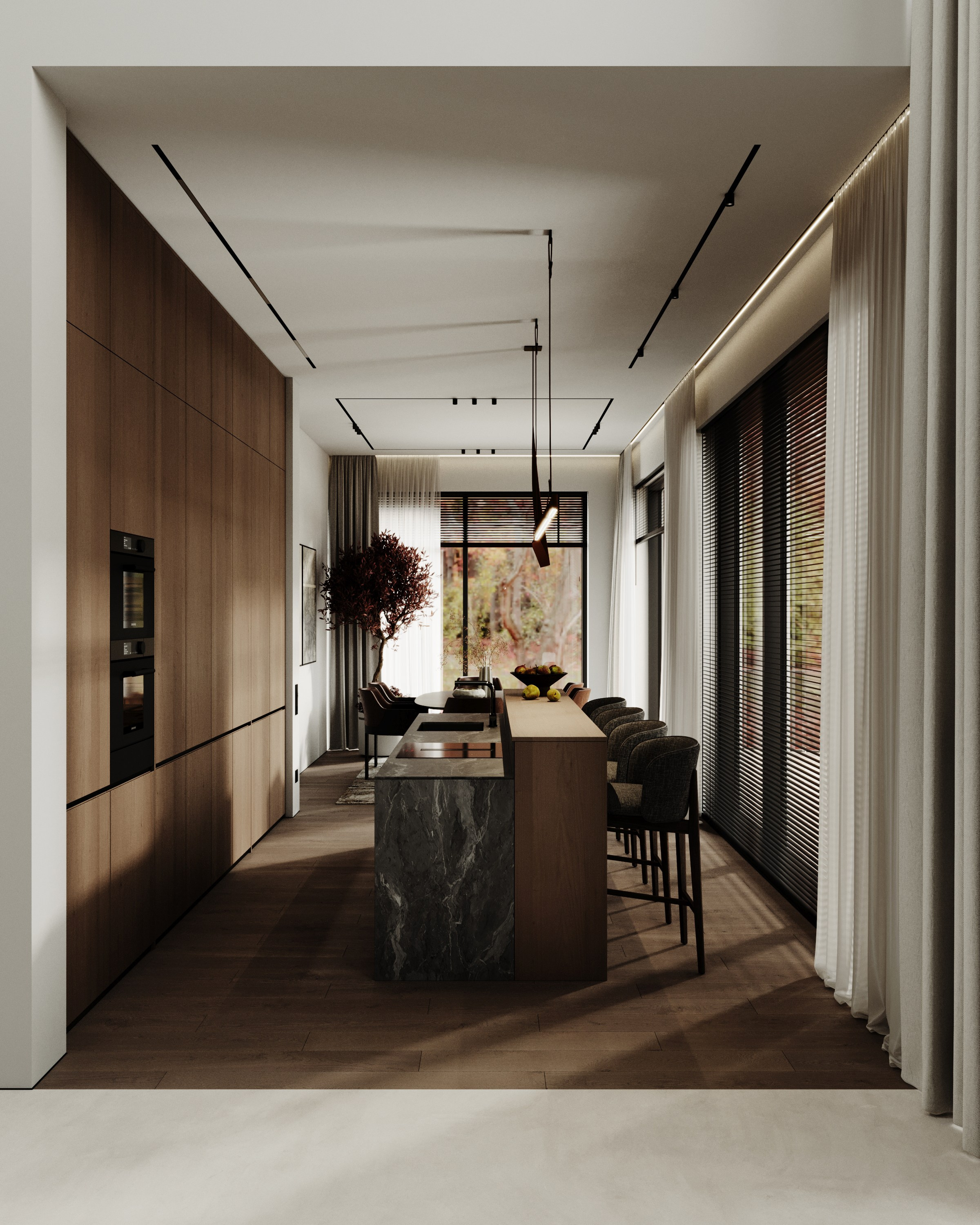 Вилла во Франции. Создание 3д визуализаций. Анимированное видео. Сборка сцен