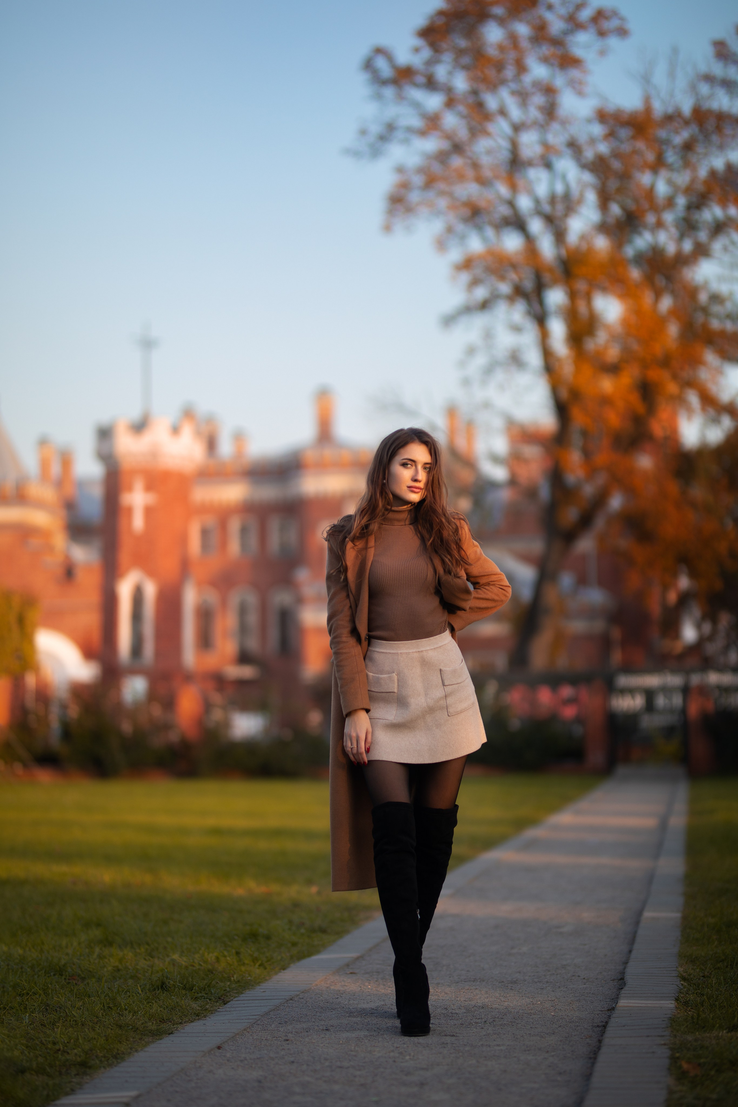 Осенняя съемка с Анастасией на природе в формате для «себя»