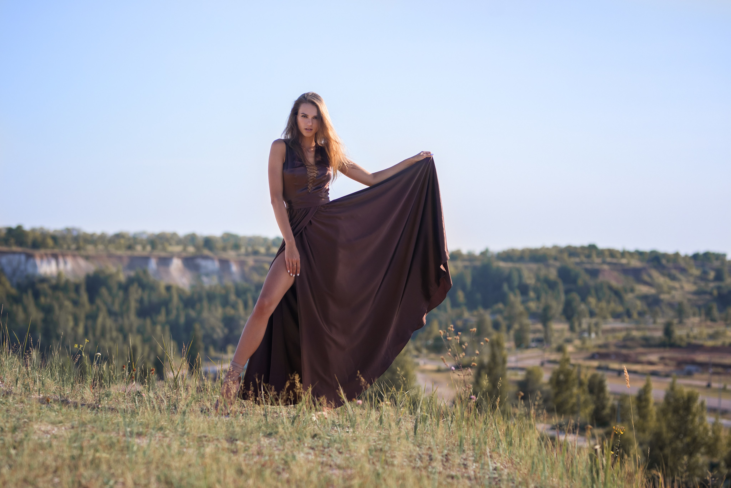 Фотосет у дома культуры в с. Стрелица и в Белом Колодце с Маргаритой для «себя»