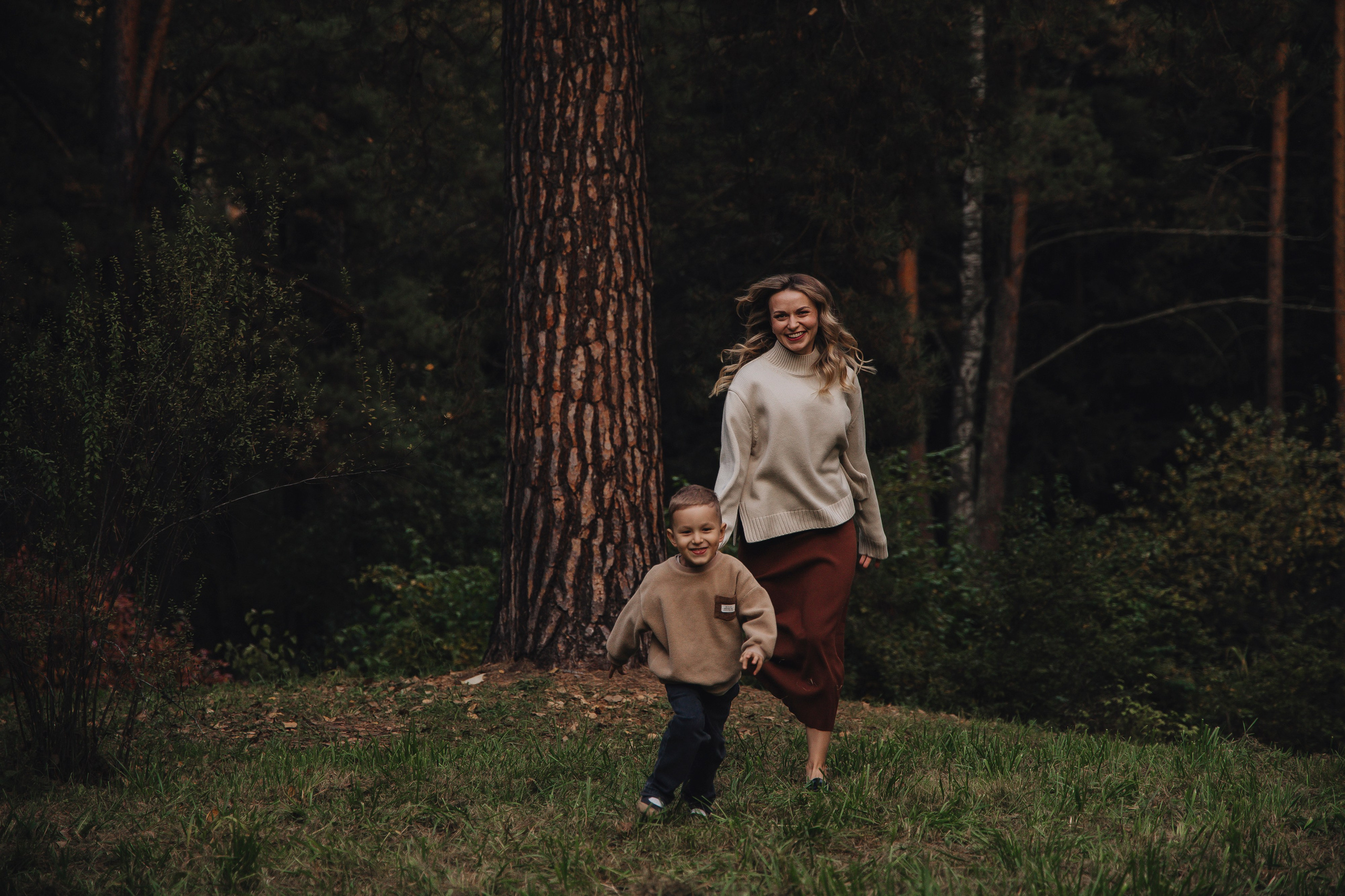 Осенняя прогулка. Фотограф Новосибирск