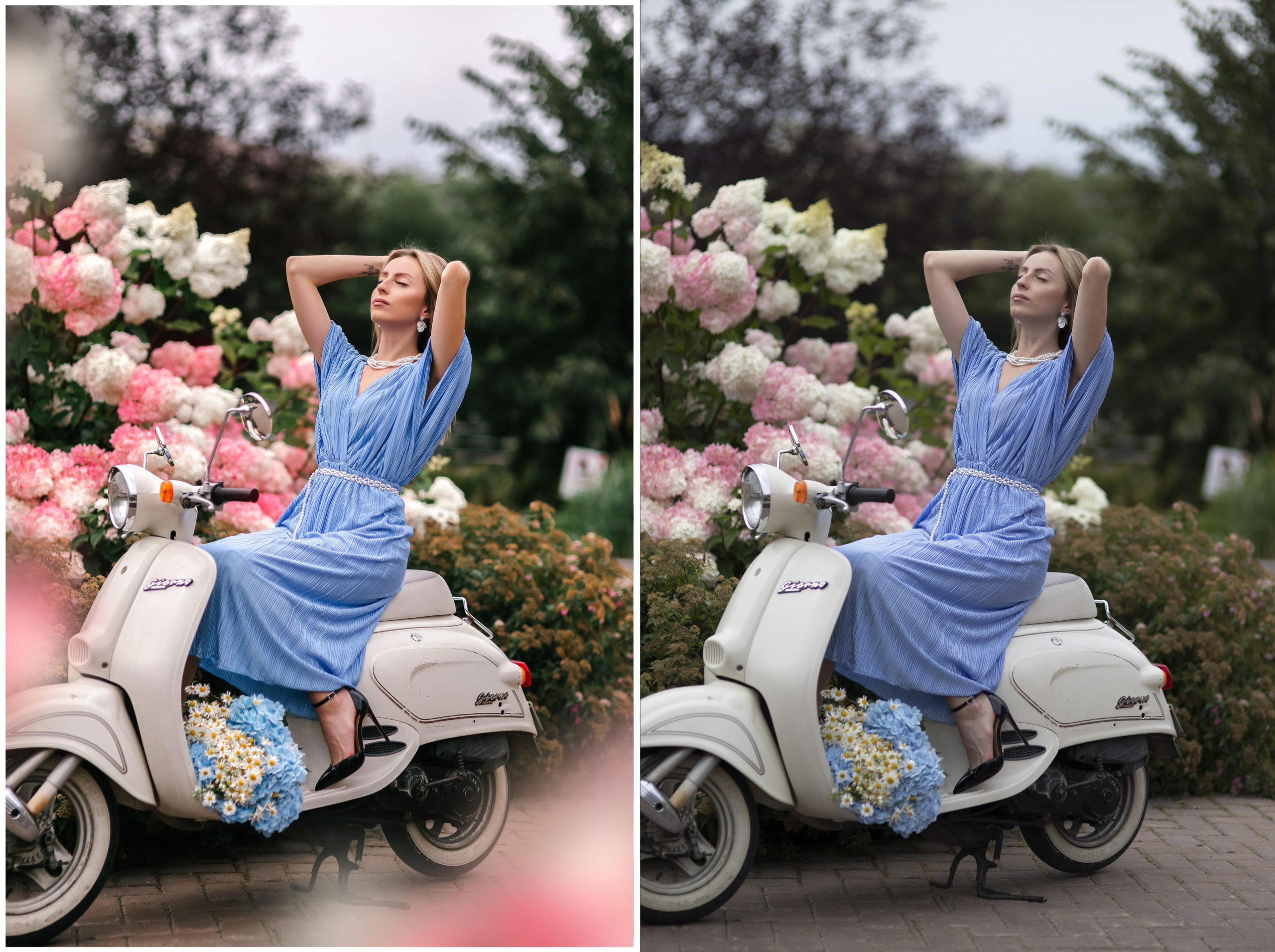 Ретушь до и после. Семейный и женский фотограф в Екатеринбурге Светлана Фиризен