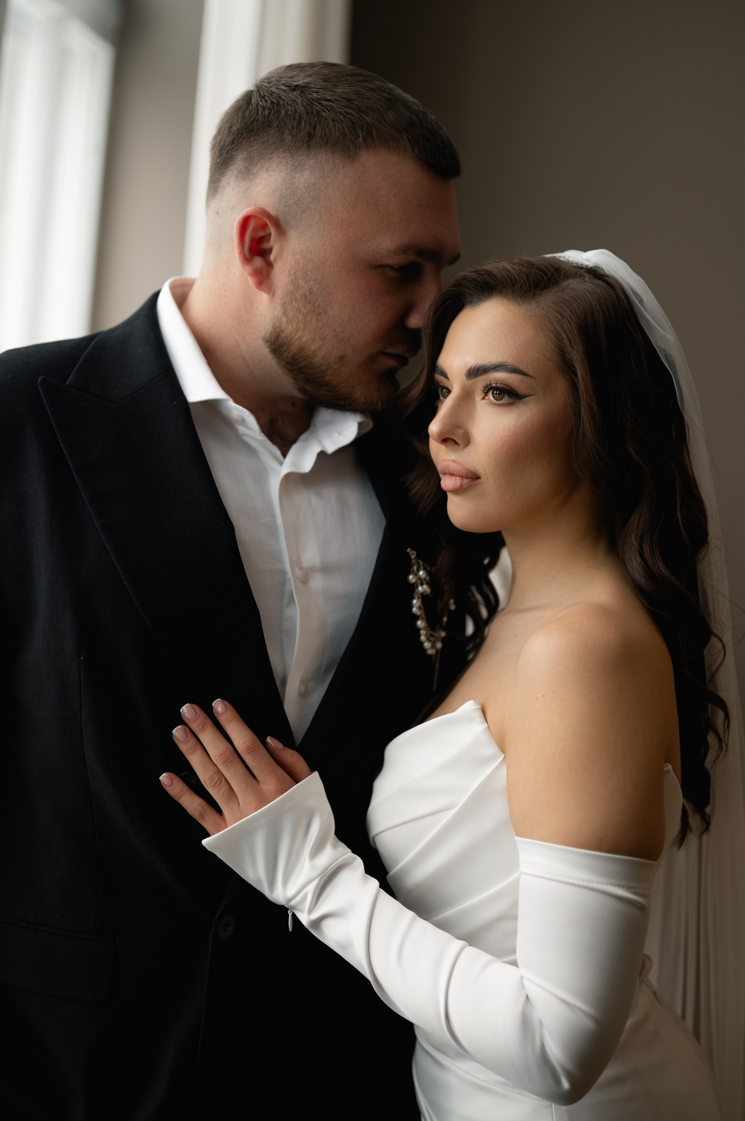 Свадебная фотосессия в студии. Свадебный и семейный фотограф в Краснодаре Алина Мельник