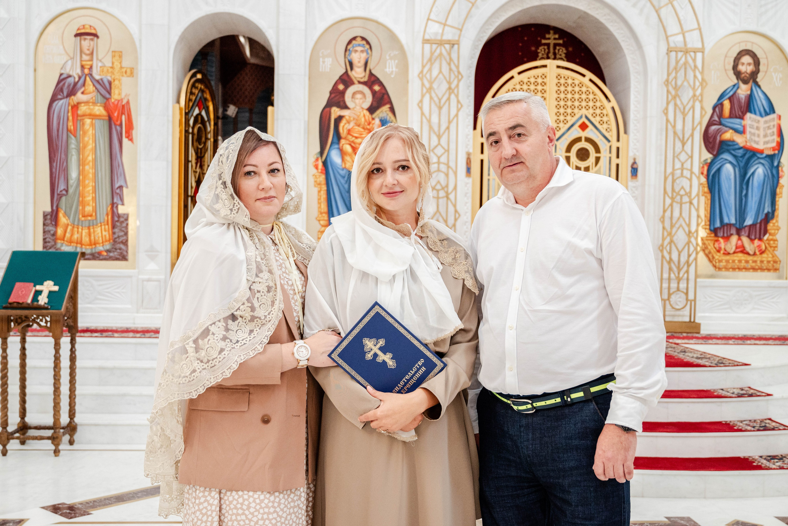 Крещение Олеся. Семейный и детский фотограф Москва