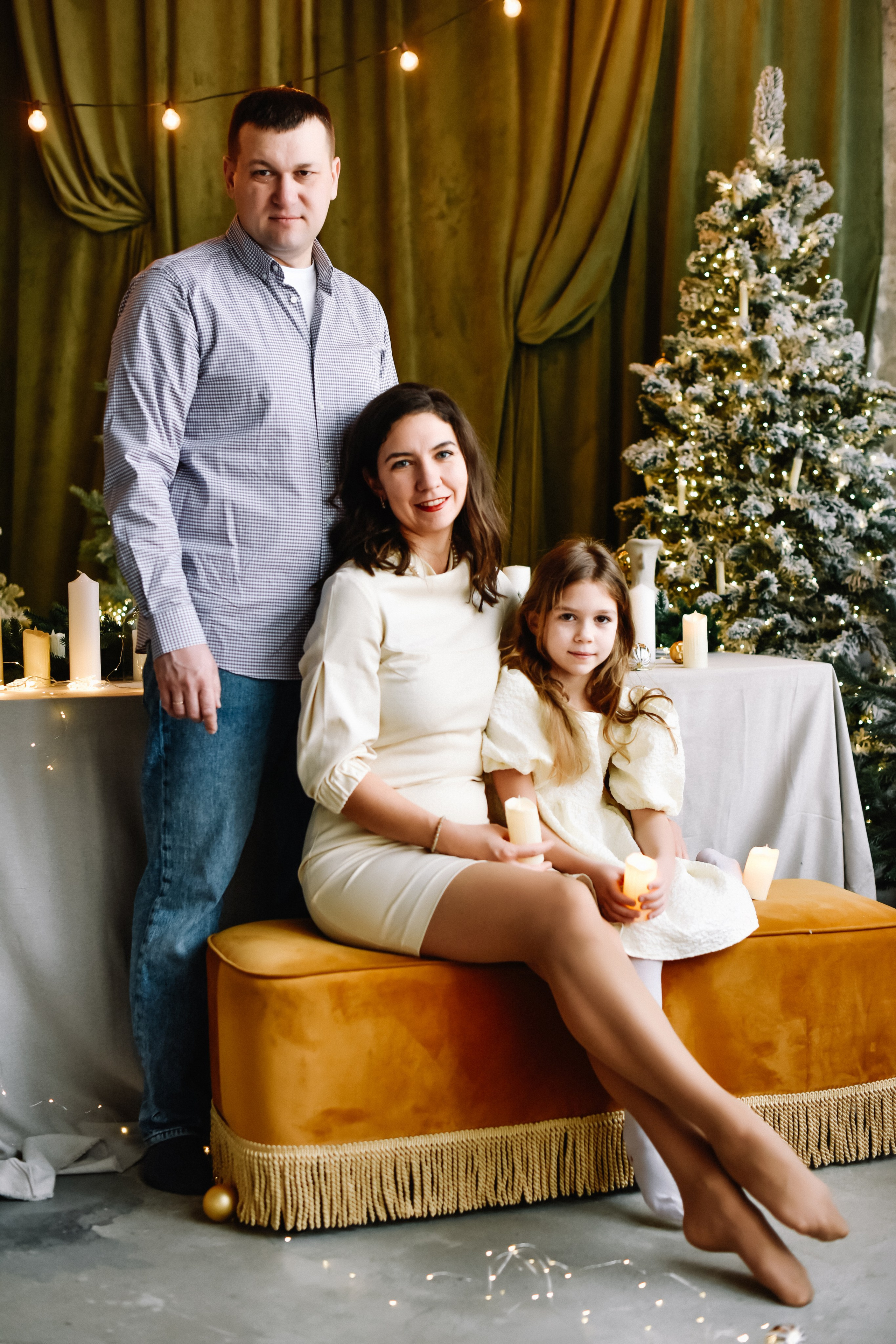 Семья Анастасии, Андрея, Тани и Вани