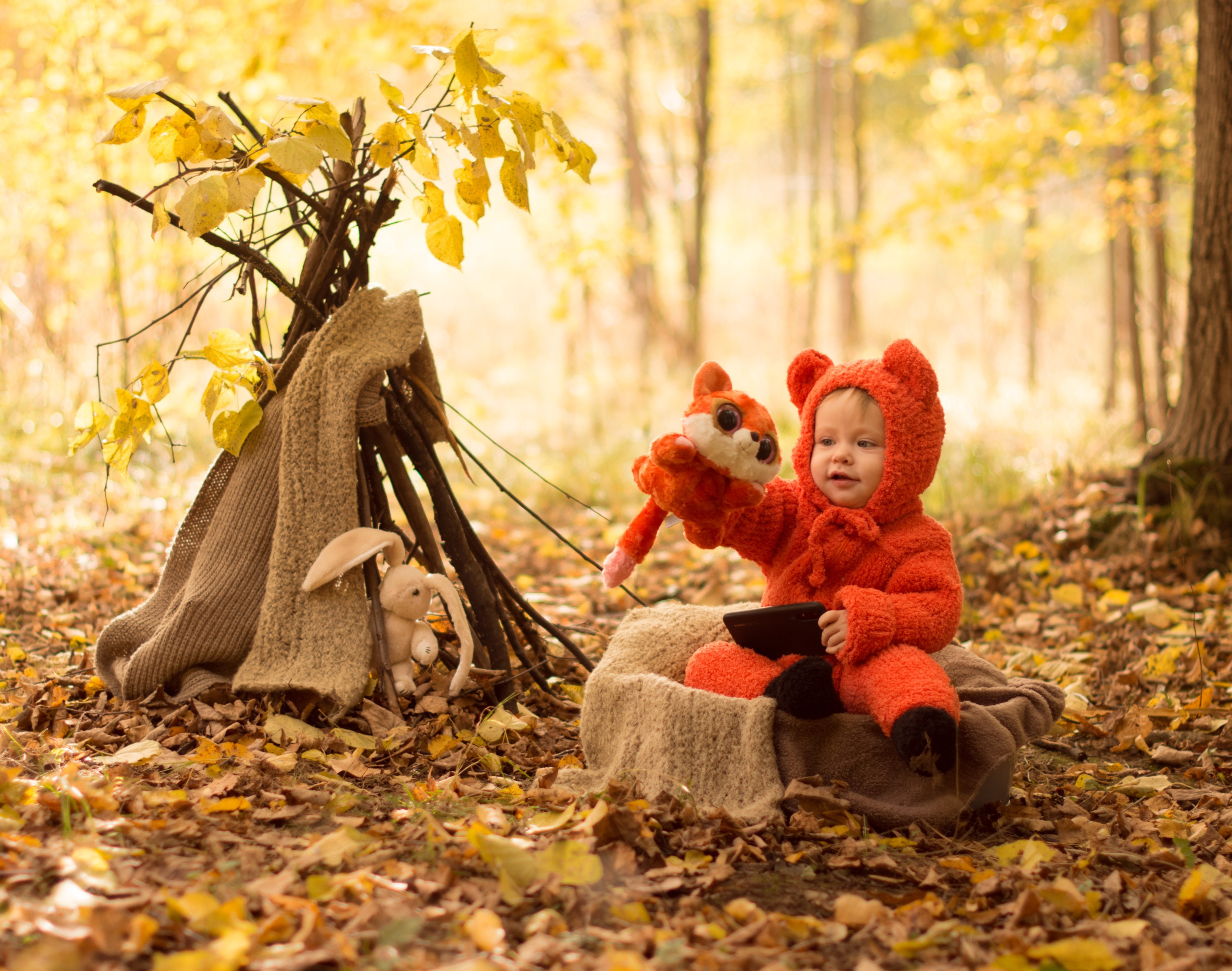 Малыши в парке. Фотосессия беременности — Крылова Натали — Москва