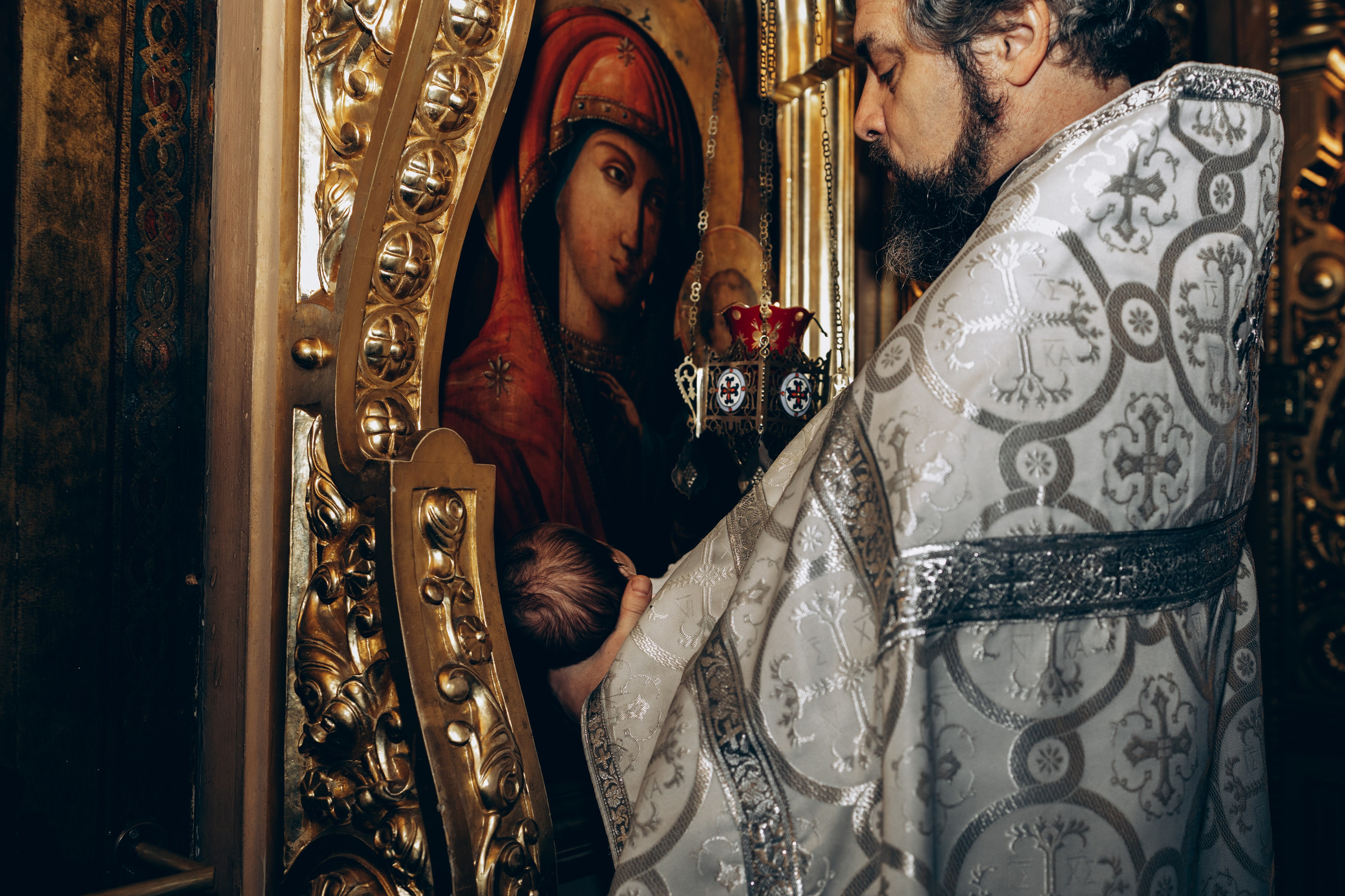 Крещение в Храме Воскресения Словущего в Даниловской Слободе. Главная