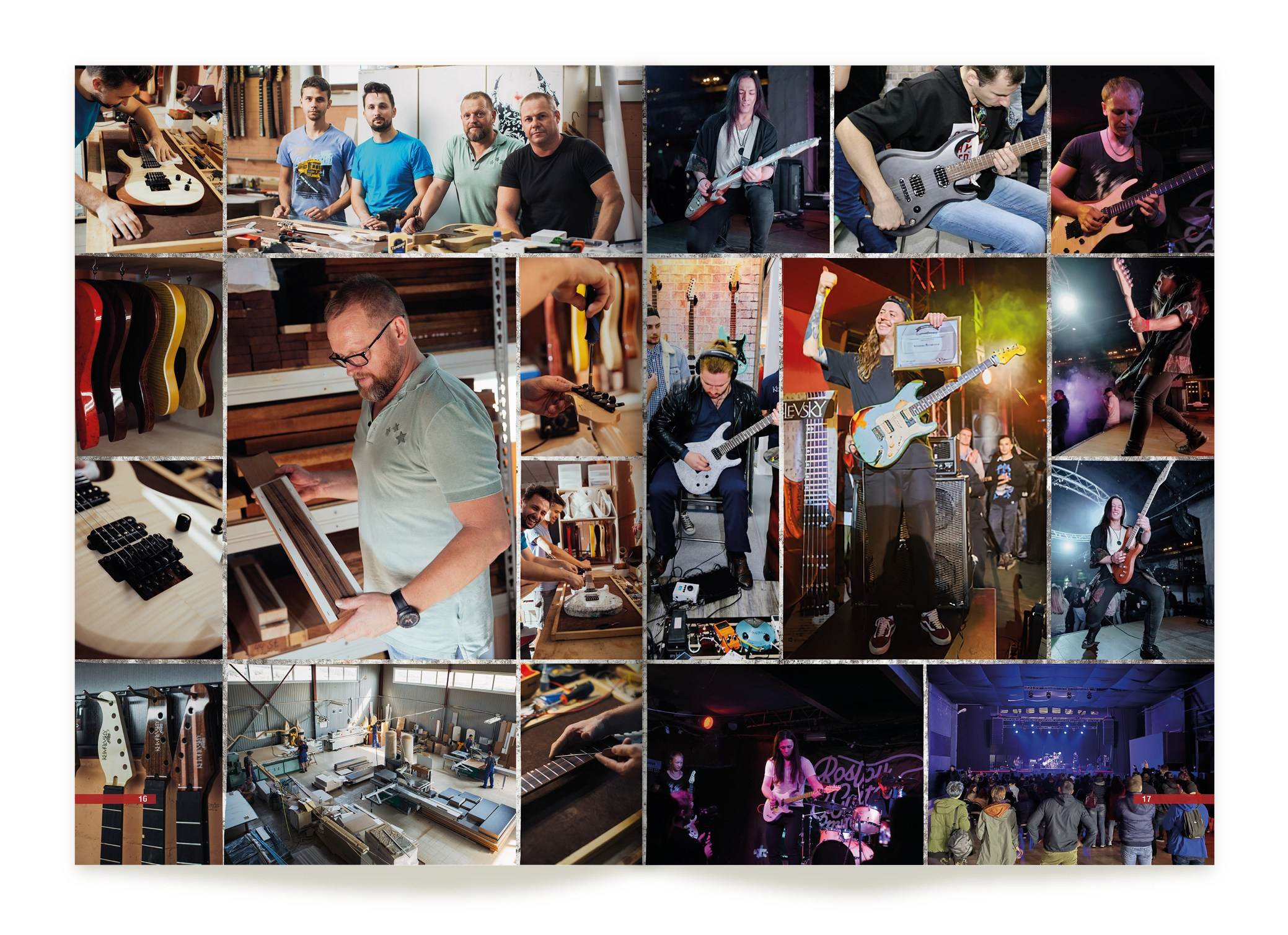 Каталог электрогитар KHMELEVSKY CUSTOM GUITARS. Александр Воронов — графический дизайнер