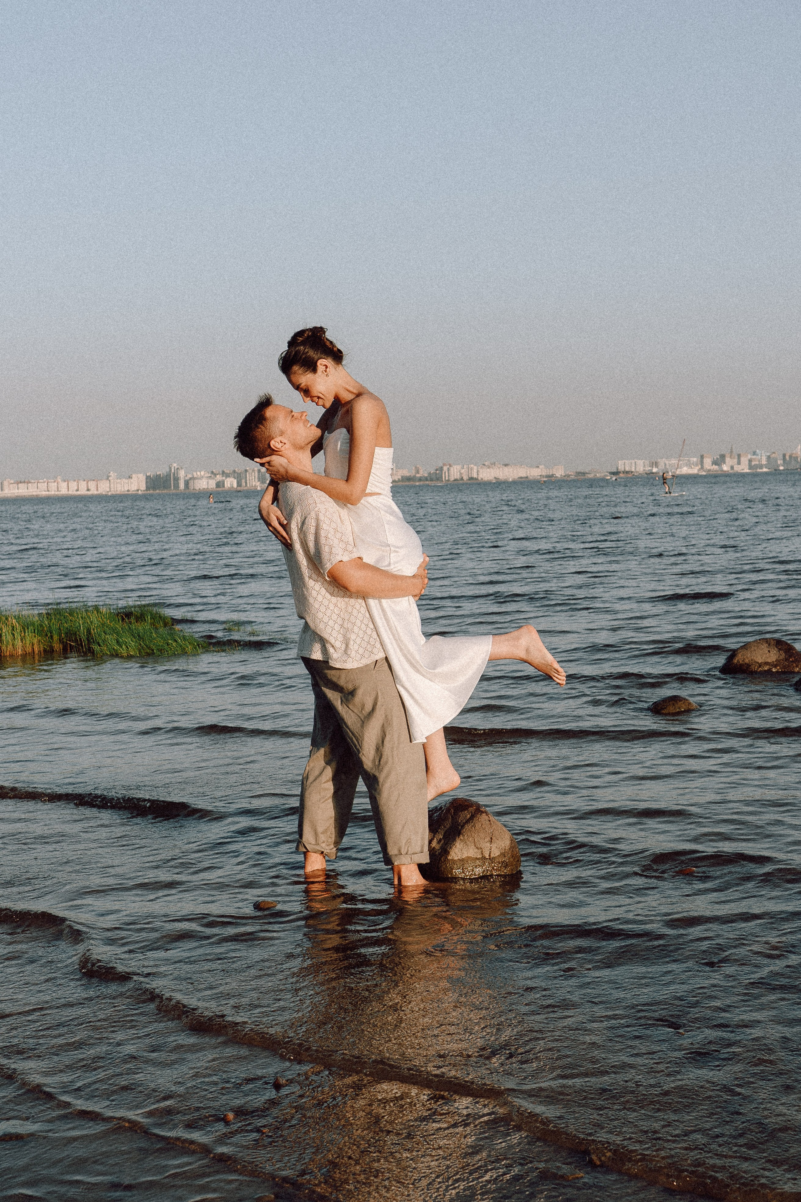 СВАДЕБНАЯ ФОТОСЕССИЯ ВЫЕЗДНОЙ ЦЕРЕМОНИИ (ФИНСКИЙ ЗАЛИВ). Профессиональный фотограф, Санкт-Петербург — Виктория Богомолова