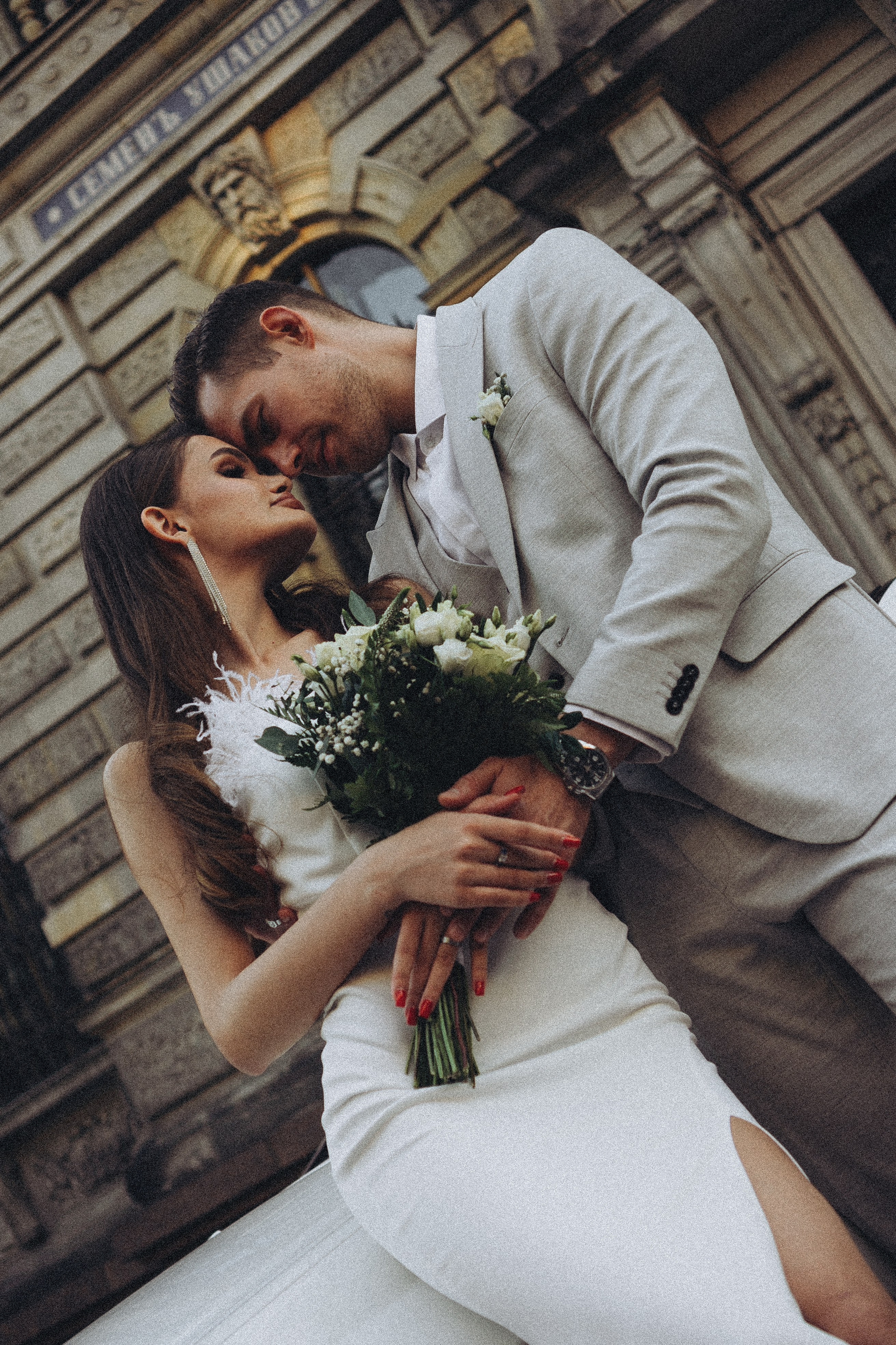 Свадебная сьемка у академии Штиглица. Профессиональный фотограф, Санкт-Петербург — Виктория Богомолова