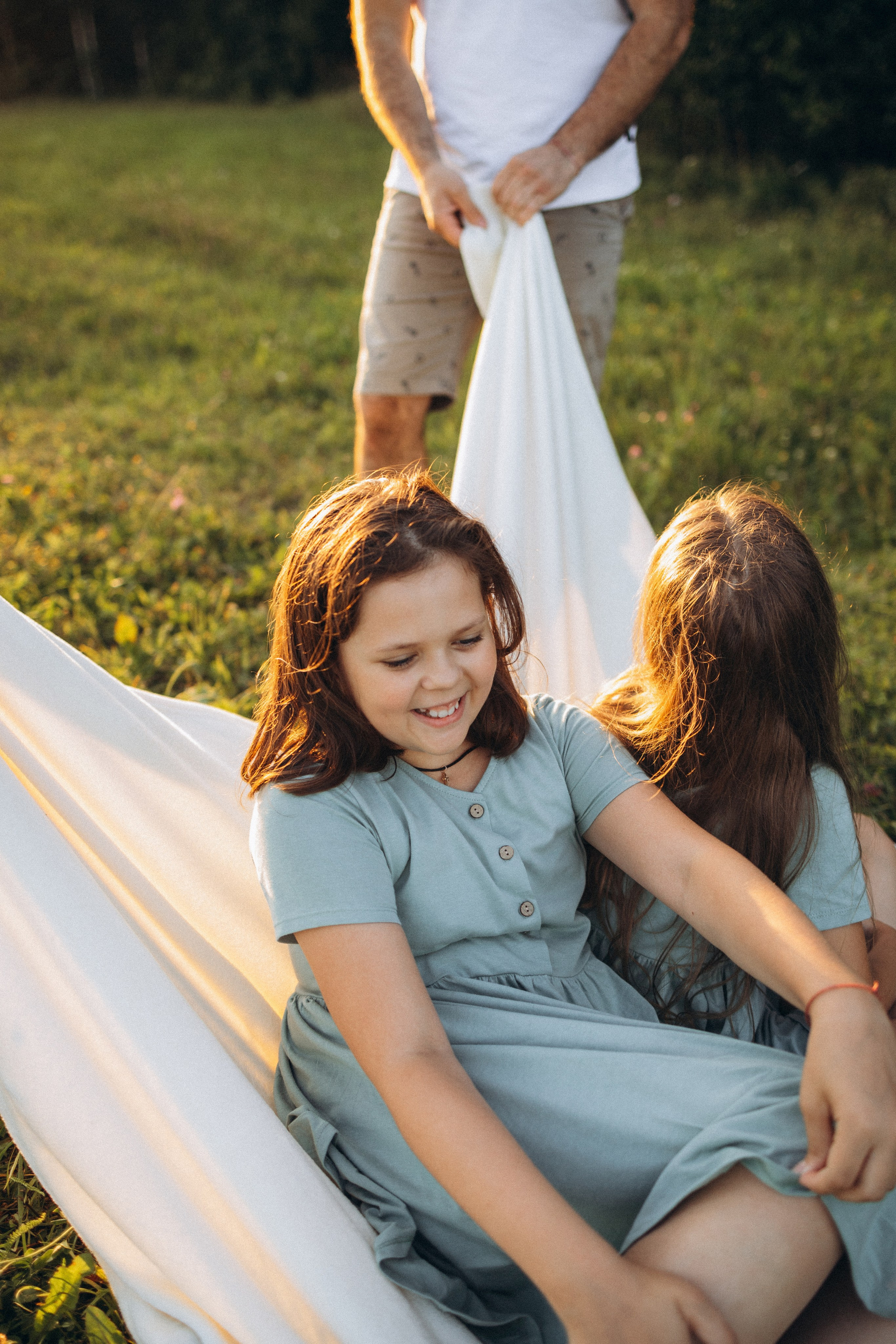Алиса, Ульяна, Лена и Евгений. Фотограф Елена Рябцева