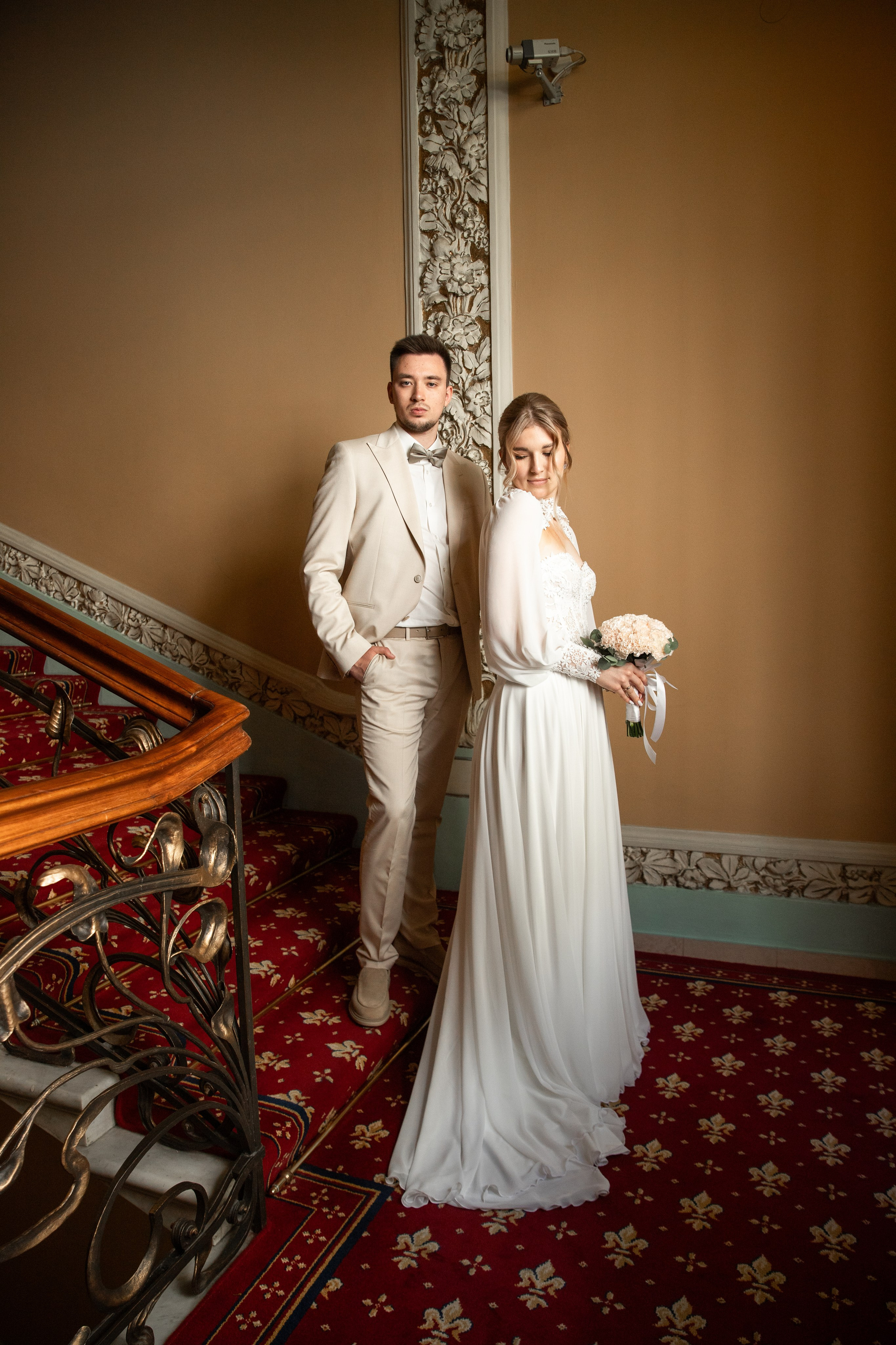 Националь + Пушкинский музей. Свадебный и портретный фотограф в Москве Мария Кравченко