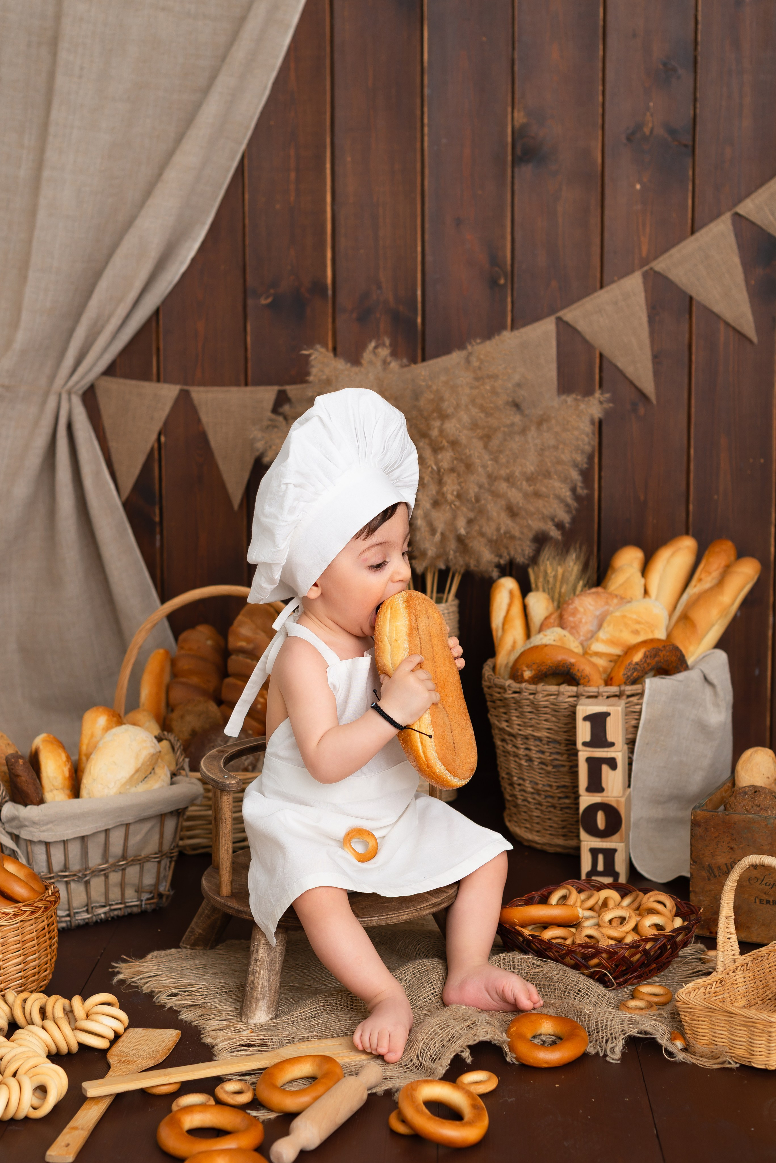 Годик пакет «Премиум». Детская фотостудия «Мандаринка» | Детский фотограф Краснодар